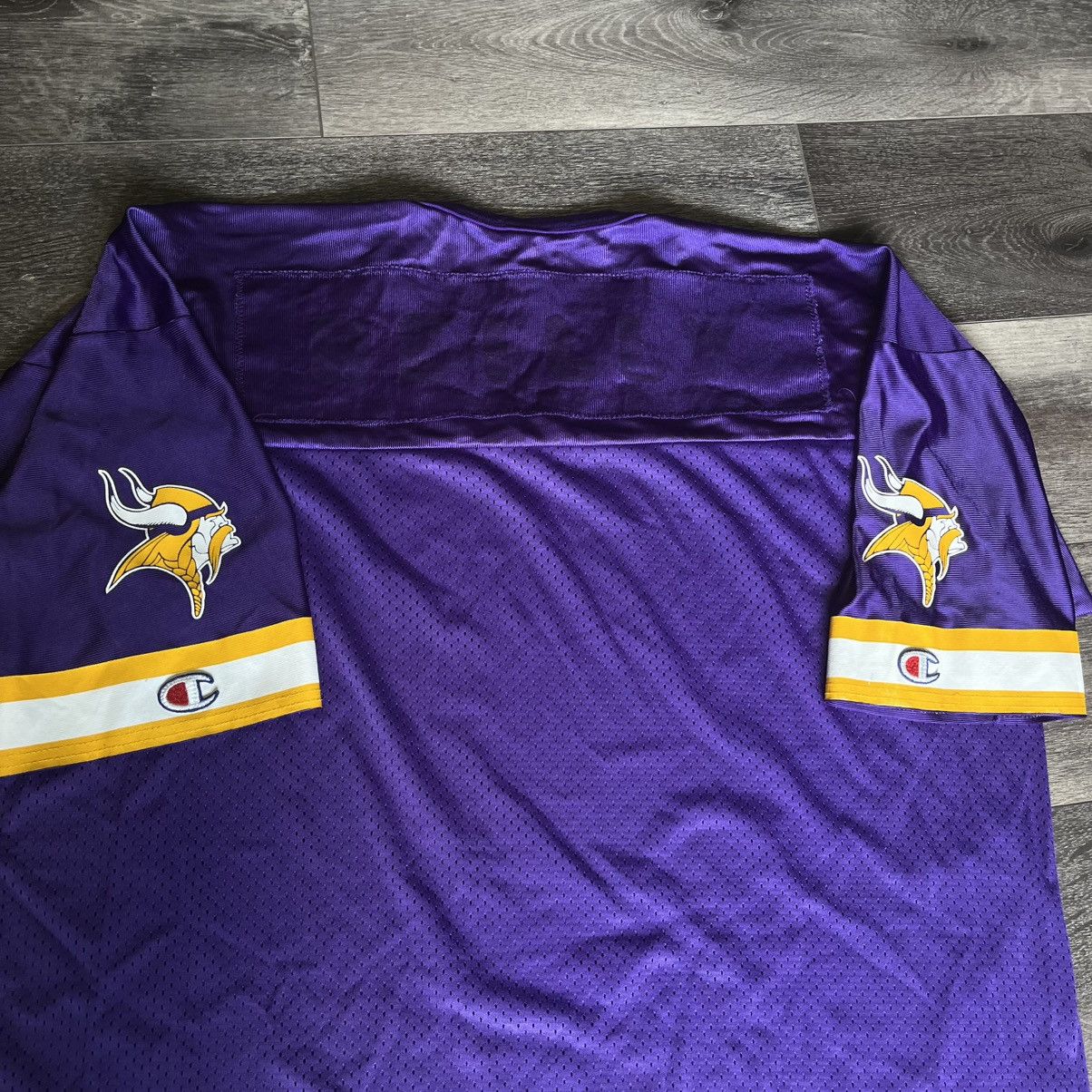 NFL Vintage 1990s Champion NFL Minnesota Vikings Warm Up Jersey Size US XL / EU 56 / 4 - 3 Thumbnail