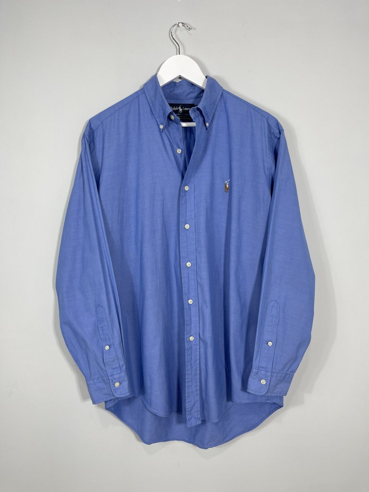 Ralph Lauren Vintage Yarmouth Cotton Pinpoint Oxford Shirt