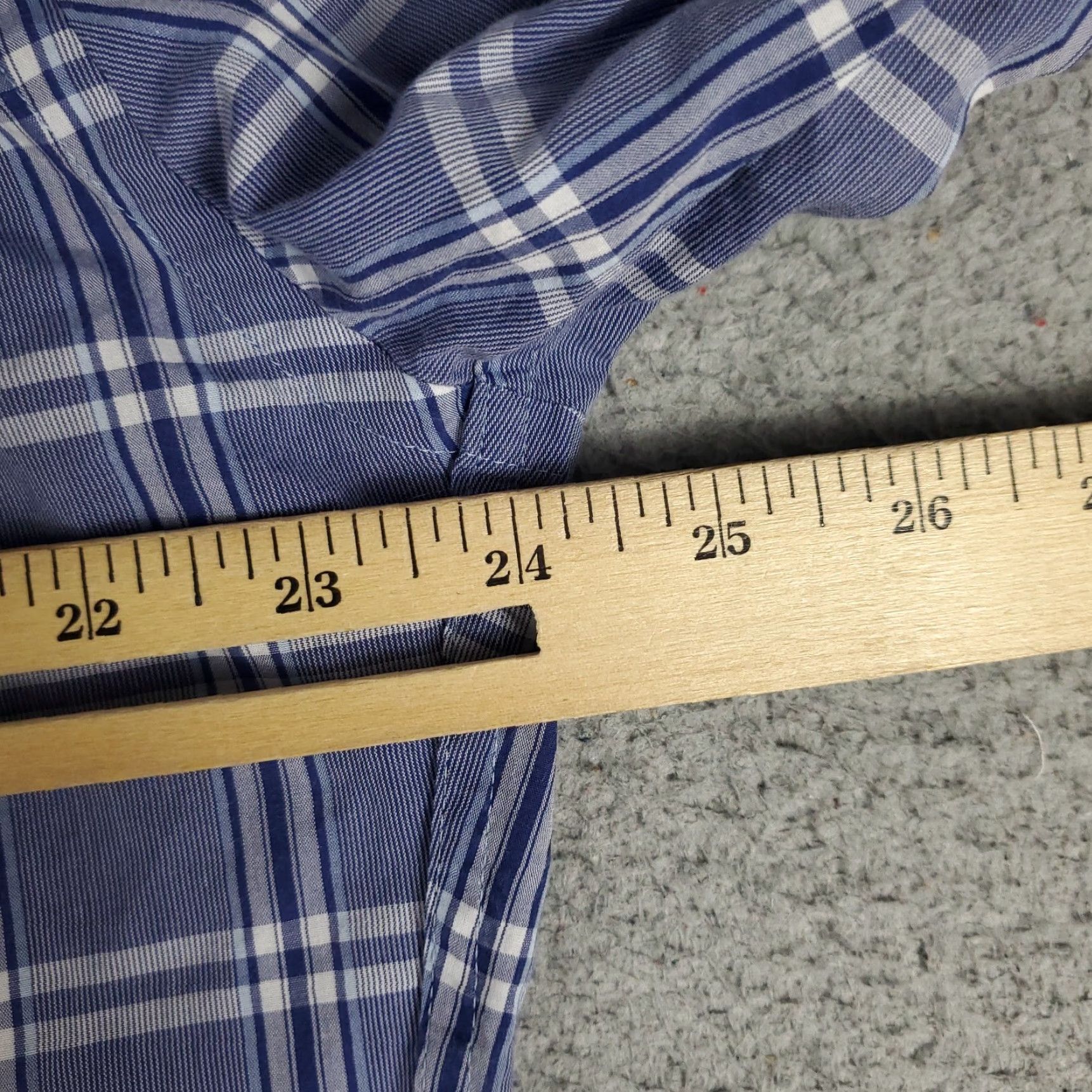 Peter Millar Peter Millar Shirt Mens L Blue Plaid Button-Up Long Sleeve Casual Business Formal Workwear Size US L / EU 52-54 / 3 - 6 Thumbnail