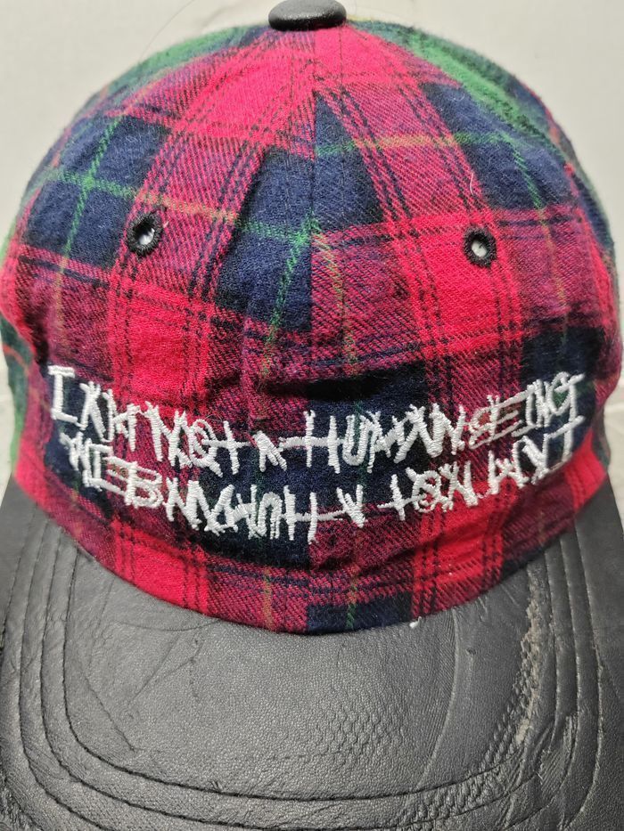 Vintage Vintage I Am Not A Human Being Rare Distressed Cap Hat Size ONE SIZE - 4 Thumbnail