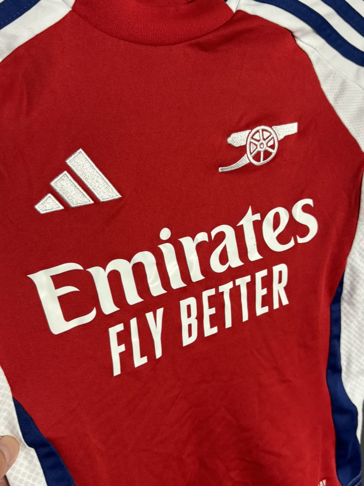 Adidas KIDS Arsenal 24/25 Home Football Jersey T-Shirt Size US XS / EU 42 / 0 - 3 Thumbnail