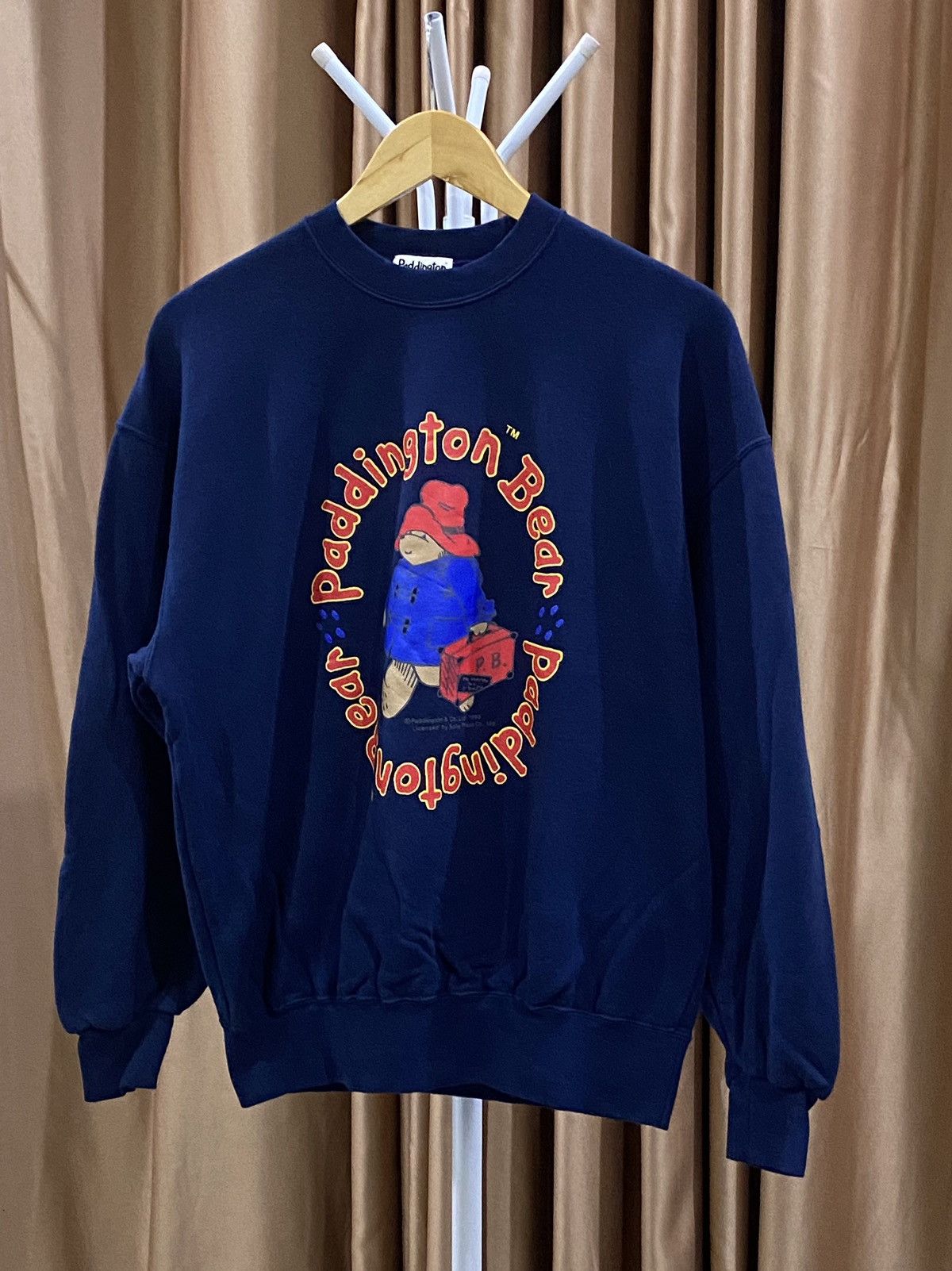 Cartoon Network × Vintage RARE PADDINGTON BEAR SWEATSHIRT NICE DESIGN Size US L / EU 52-54 / 3 - 2 Thumbnail