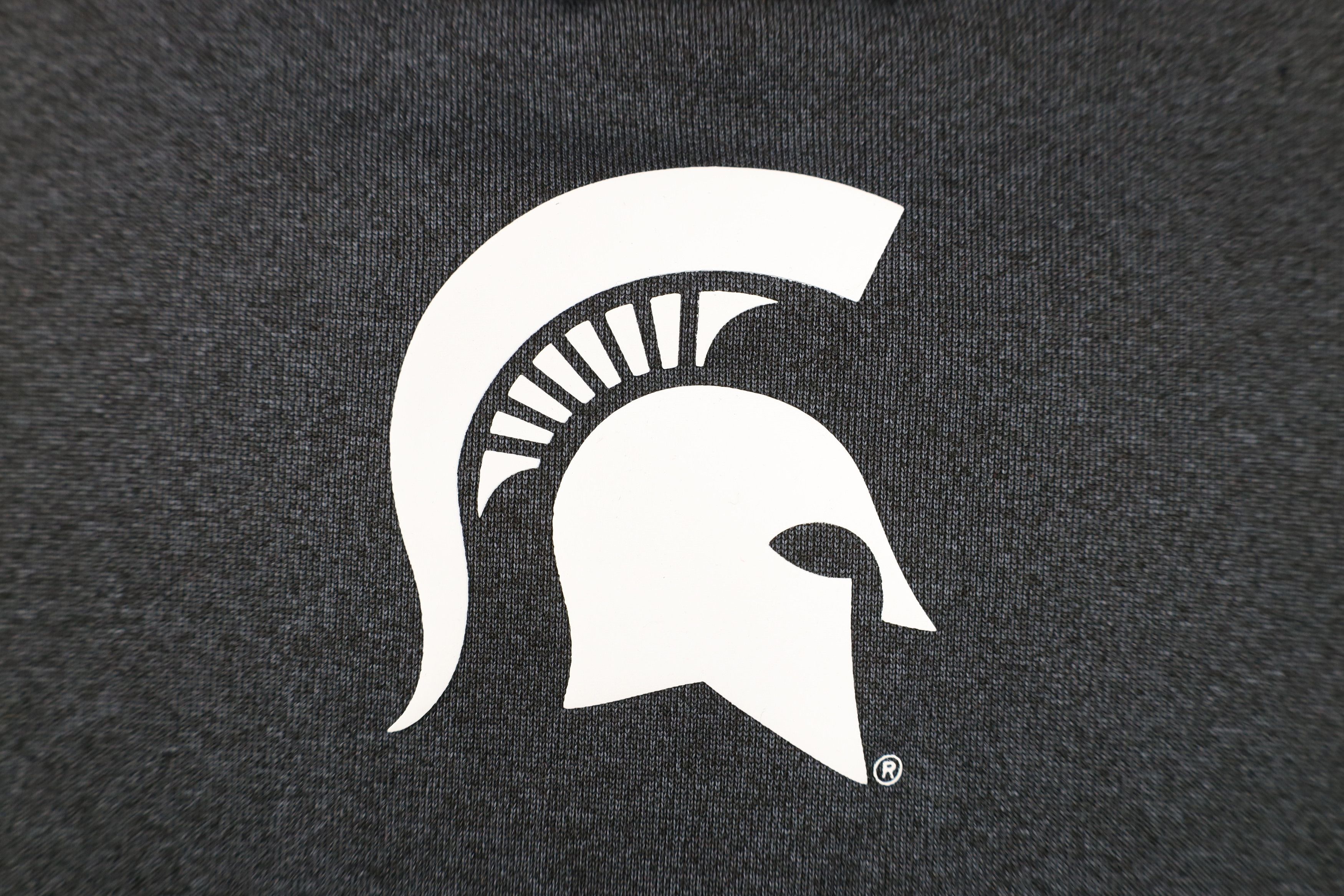 Nike Nike Spell Out Michigan State University Full Zip Jacket Size US L / EU 52-54 / 3 - 14 Thumbnail