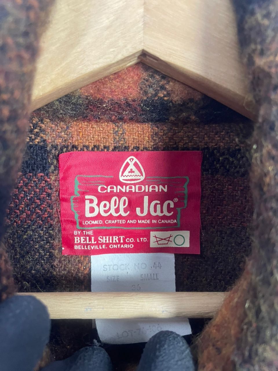Jac + Jack Vintage 70’s Canadian Lumber Jac Bell Size US S / EU 44-46 / 1 - 2 Thumbnail
