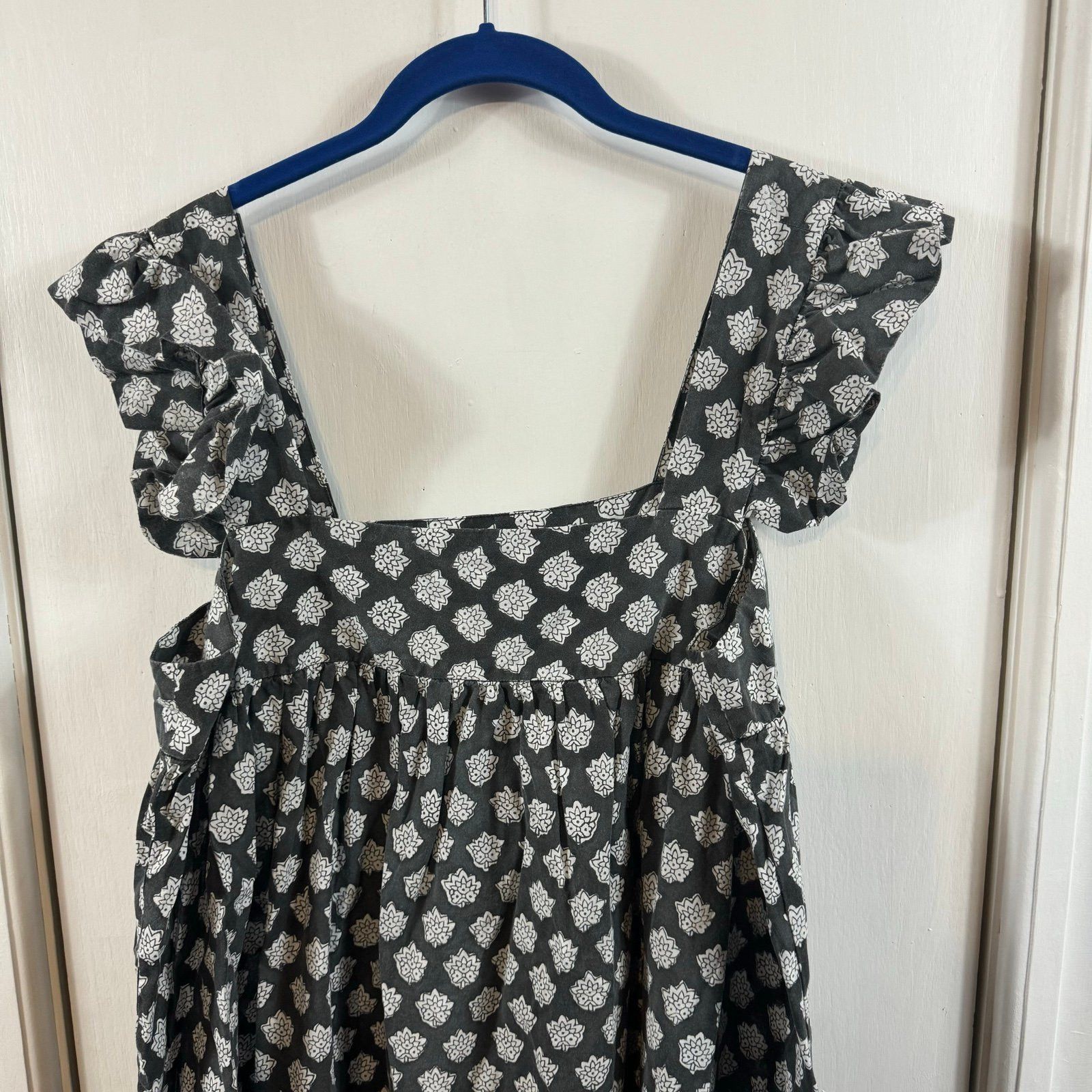Outerknown OUTERKNOWN Astrid dress pitch black lantana Size L / US 10 / IT 46 - 5 Thumbnail