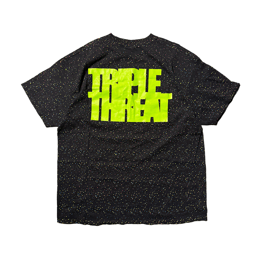 Stussy Stussy x Undefeated Vintage Mad Hectic Black Tee Size US XL / EU 56 / 4 - 2 Thumbnail