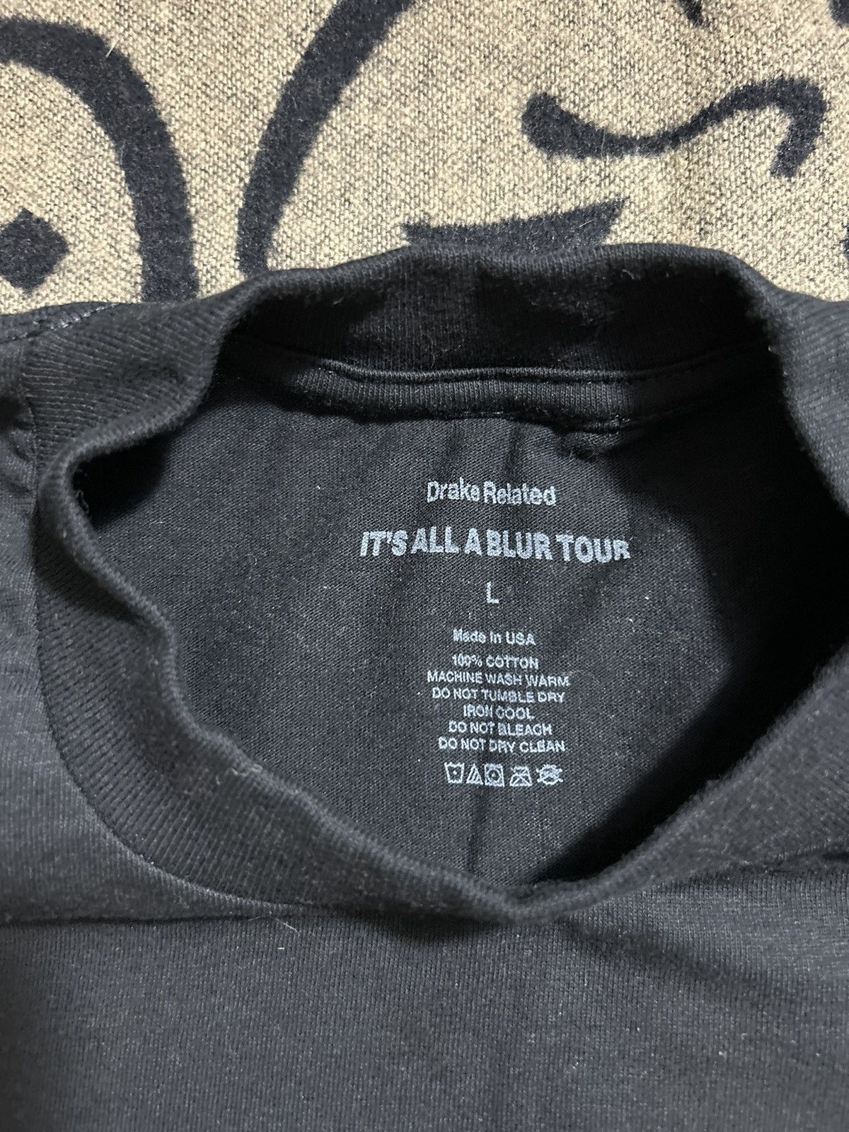Drake “IAAB” Drake Its All A Blur Tour Tshirt Size US L / EU 52-54 / 3 - 5 Thumbnail