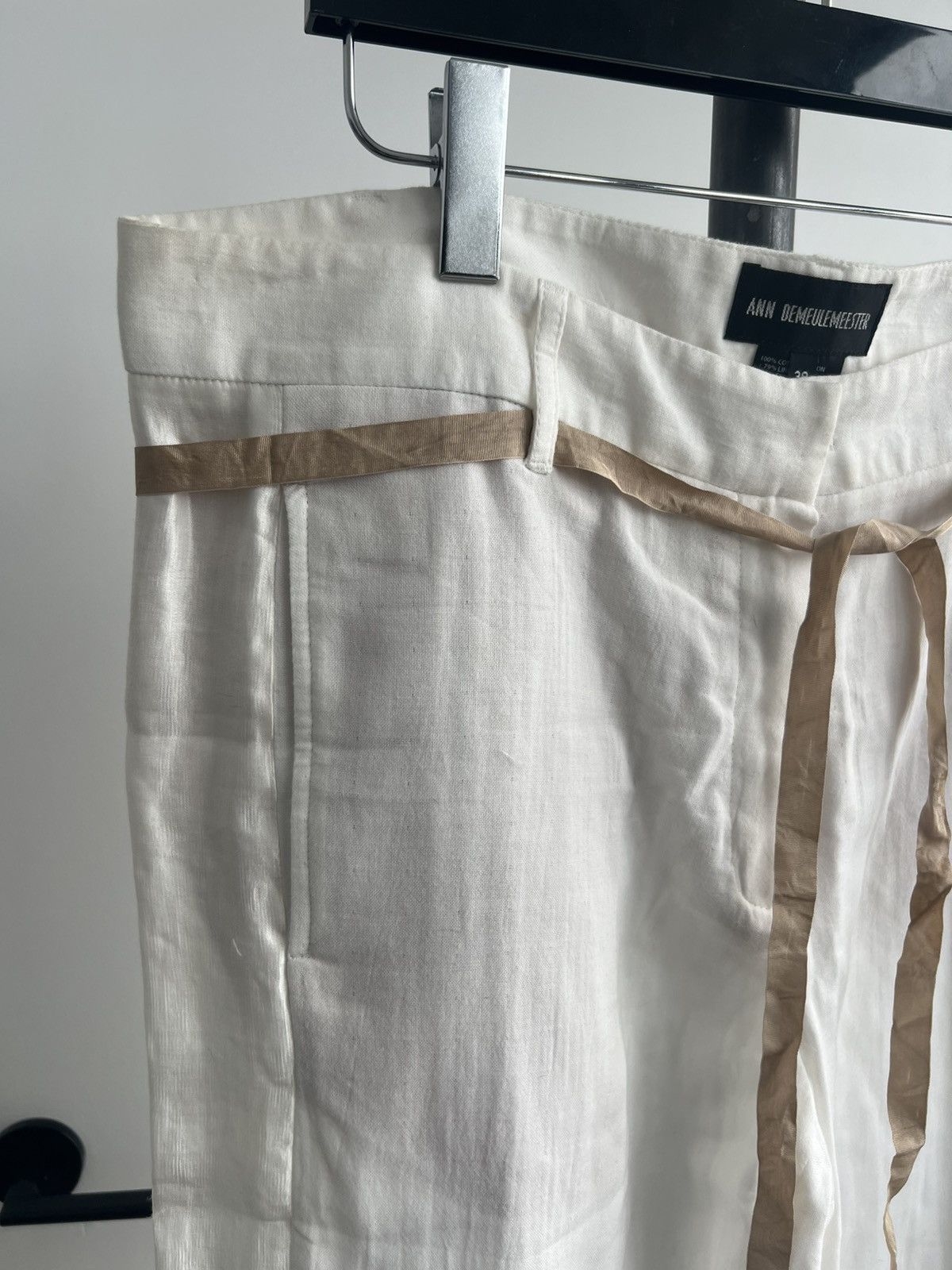 Ann Demeulemeester SS19 Wide Trousers Size 27" / US 4 / IT 40 - 3 Thumbnail