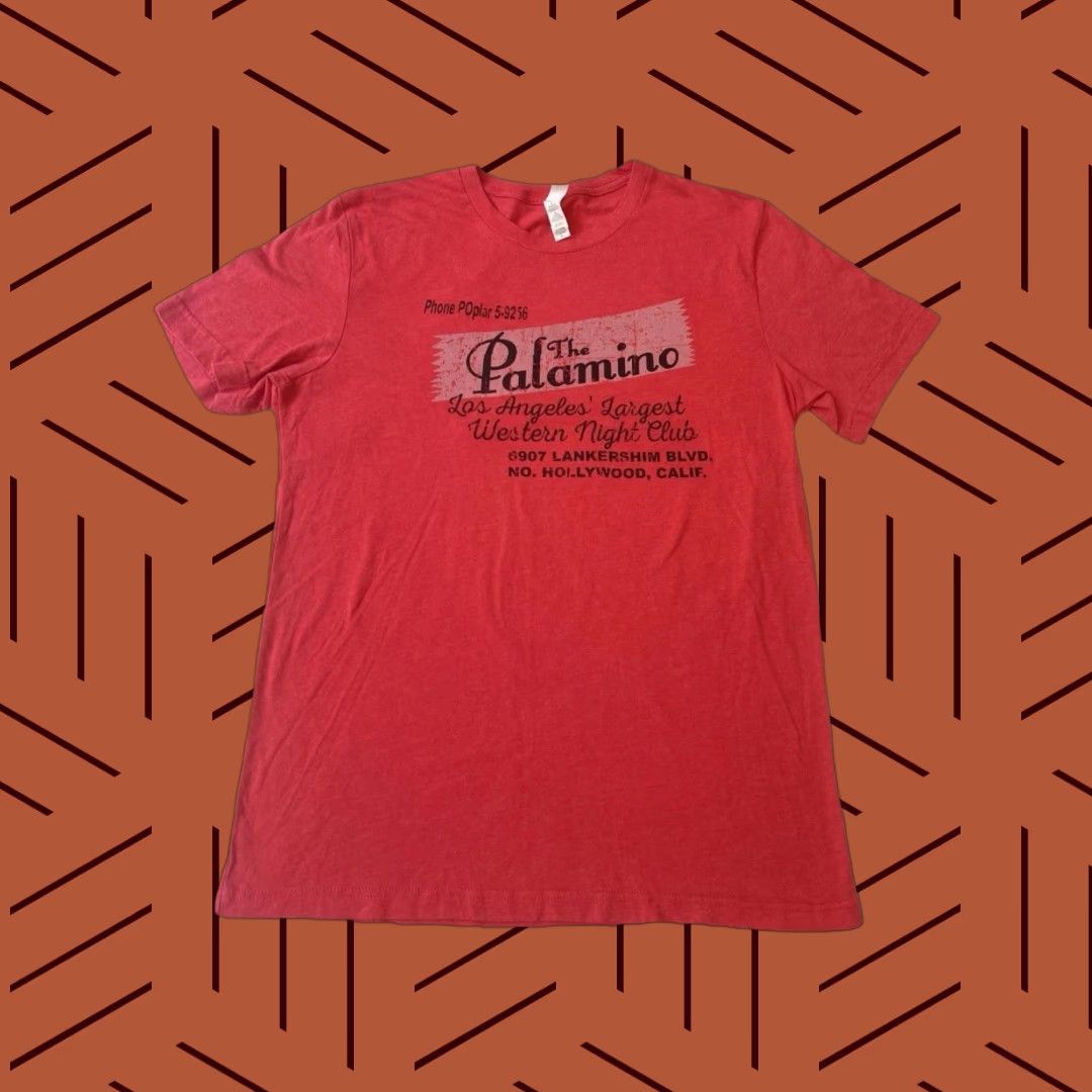 Vintage VINTAGE The Palamino Western Night Club N Hollywood Shirt Red L Canvas Shirt Adult Regular Mens Size US L / EU 52-54 / 3 - 1 Thumbnail