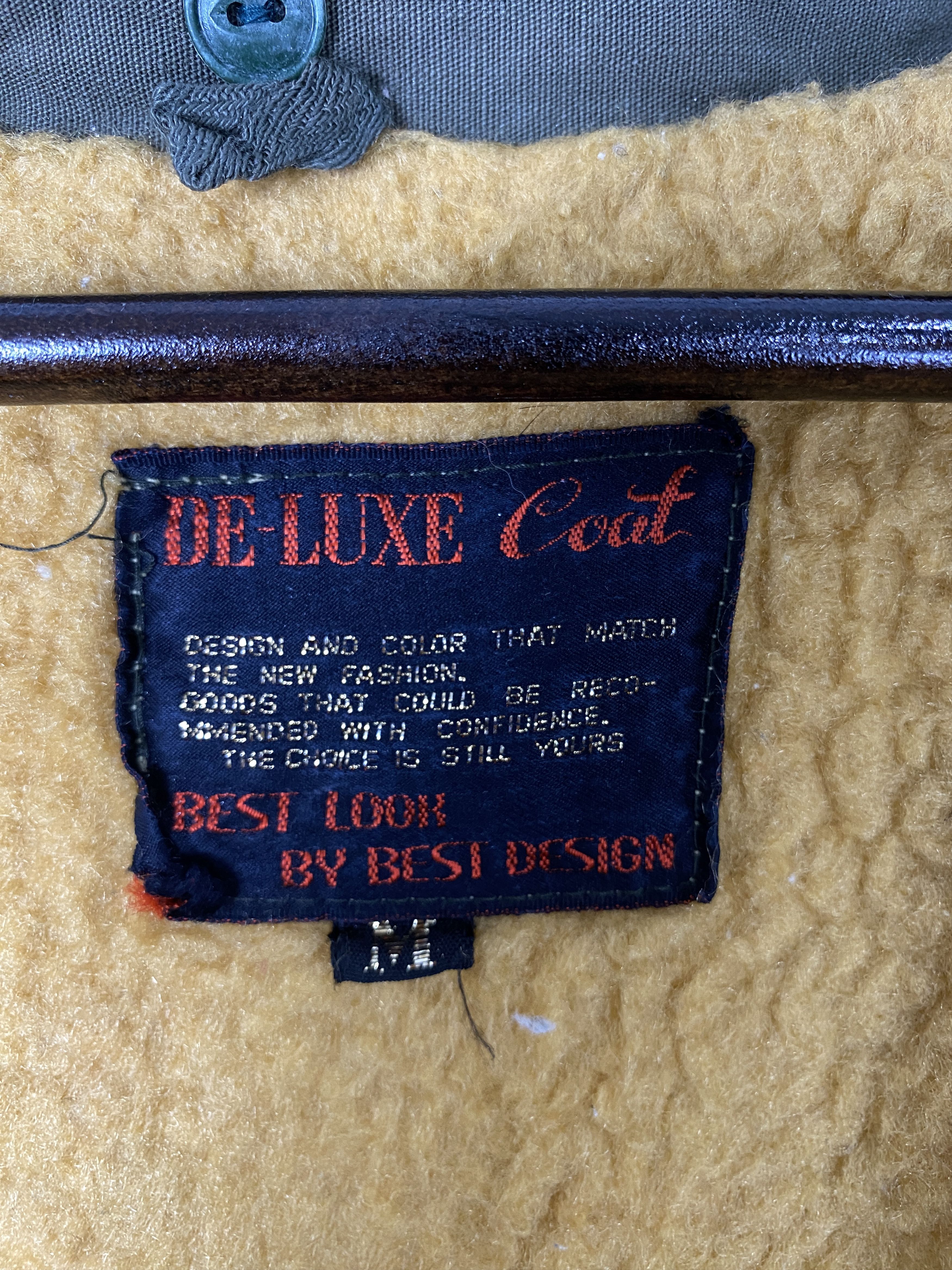 Japanese Brand Vintage De-Luxe Sherpa Lining Jacket J2169 Size US S / EU 44-46 / 1 - 11 Thumbnail