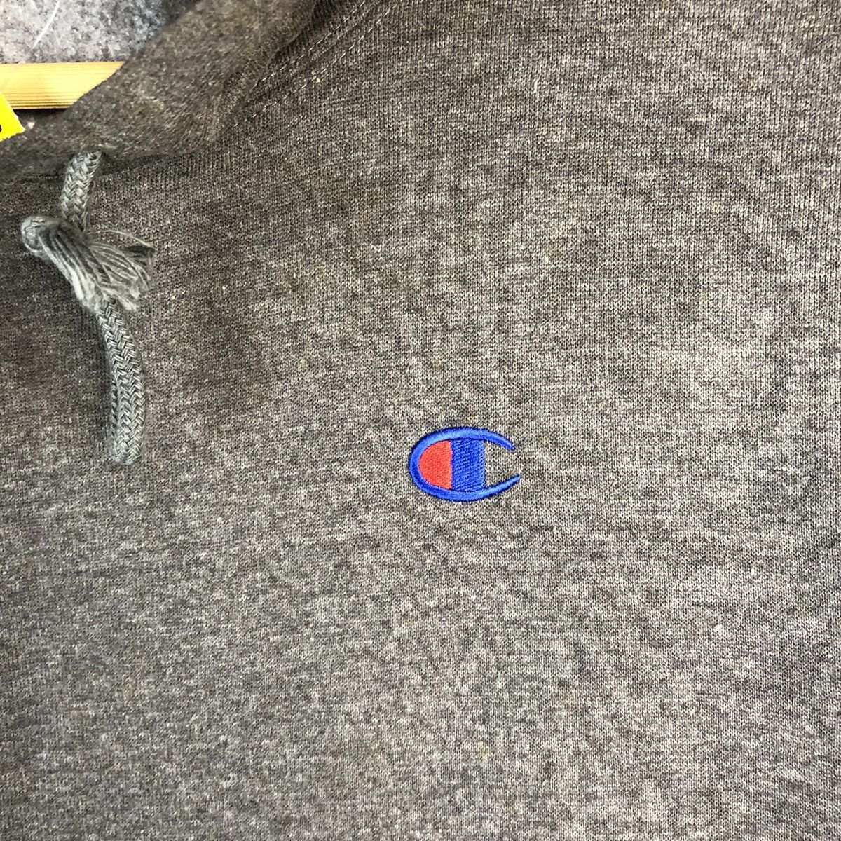 Champion Champion vintage plain Grey Hoodie #A706 Size US M / EU 48-50 / 2 - 9 Thumbnail