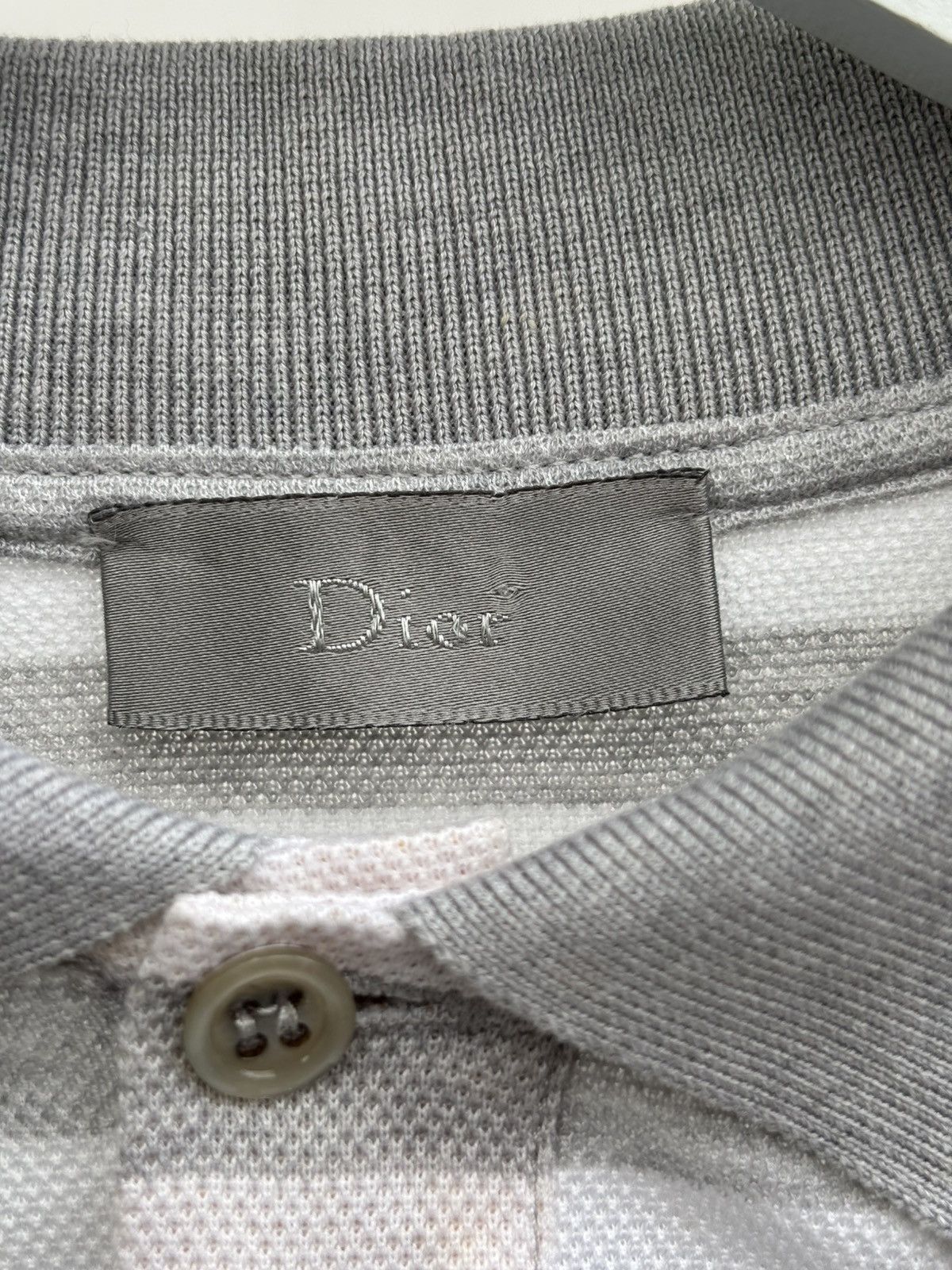 Dior SS2007 Hedi Slimane era Bee Polo Shirt Size US XL / EU 56 / 4 - 7 Thumbnail