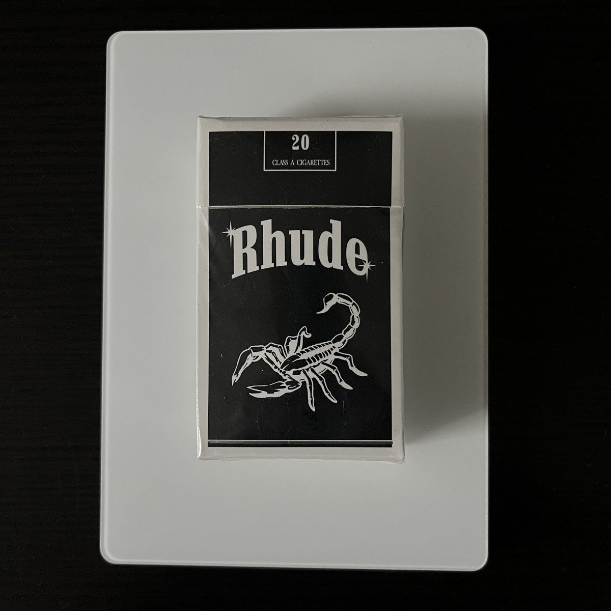 image of Maxfield Los Angeles x Rhude Prop Cigarettes in Black, Men's