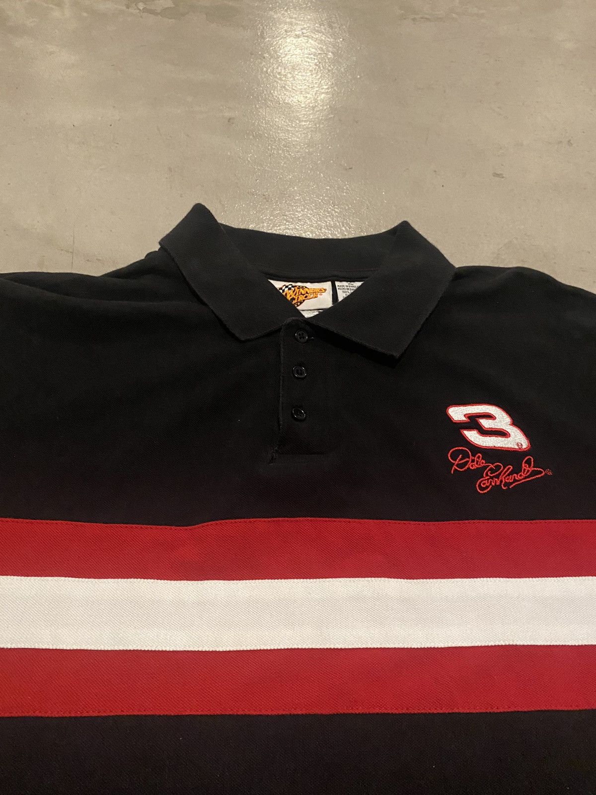 Vintage × Winners Circle 00s’ Winners Circle “Dale Earnhardt” Polo Size US XL / EU 56 / 4 - 3 Thumbnail