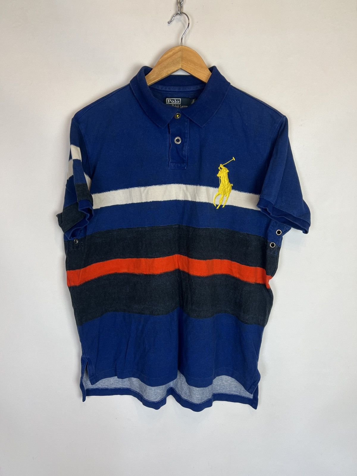 Polo Ralph Lauren Vintage Y2K Polo Ralph Lauren Rugby Shirt Chief Keef R-35 Size US XL / EU 56 / 4 - 15 Thumbnail