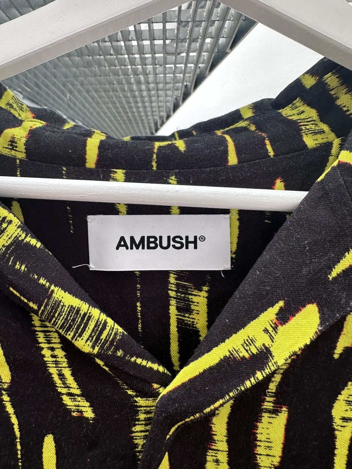 Ambush Design Ambush Bowling Allover Printed Shirt 'Yellow Fluo' Size US L / EU 52-54 / 3 - 2 Thumbnail