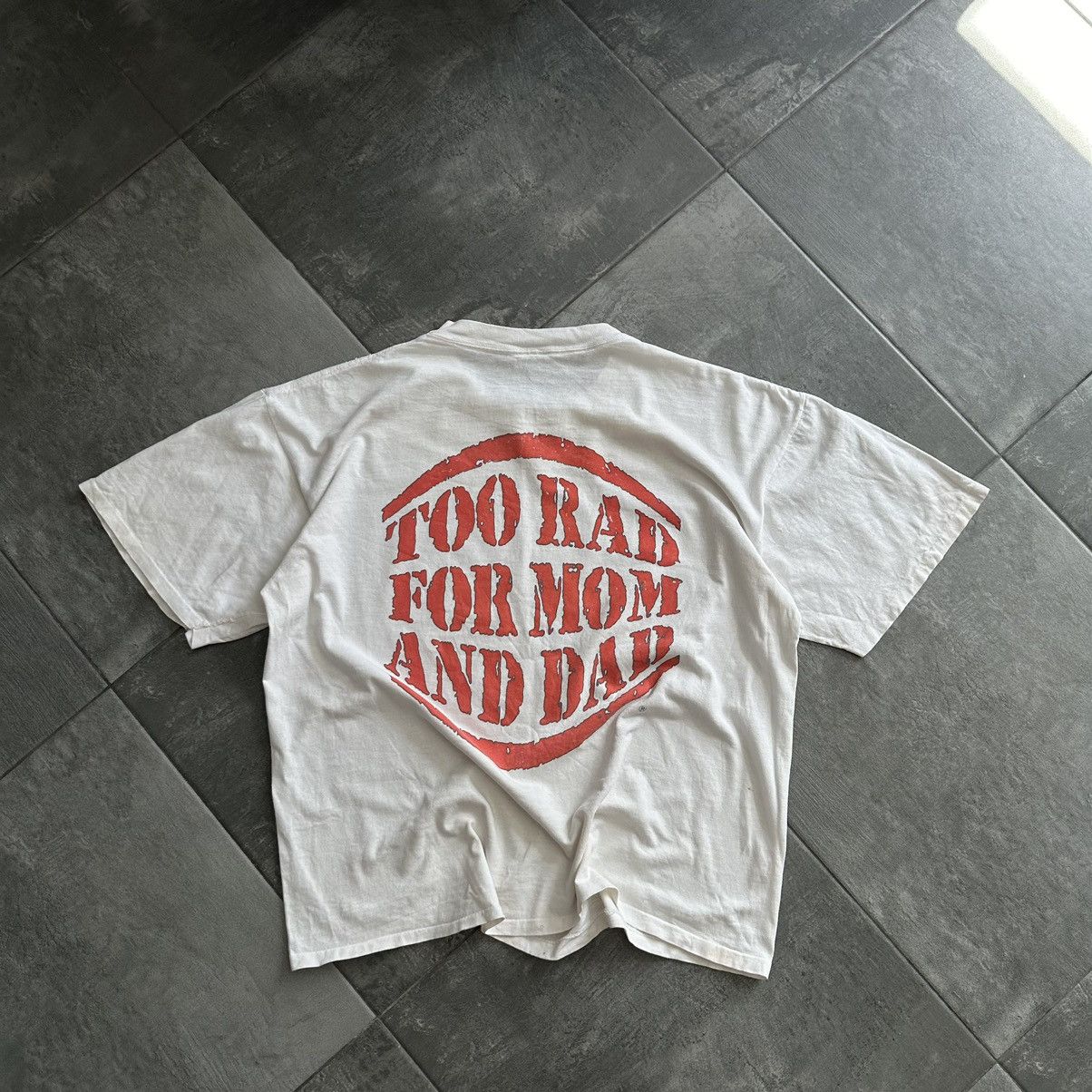 Vintage Vintage Japanese Style Too Rad For Mom and Dad Joke Y2K Size US L / EU 52-54 / 3 - 6 Thumbnail