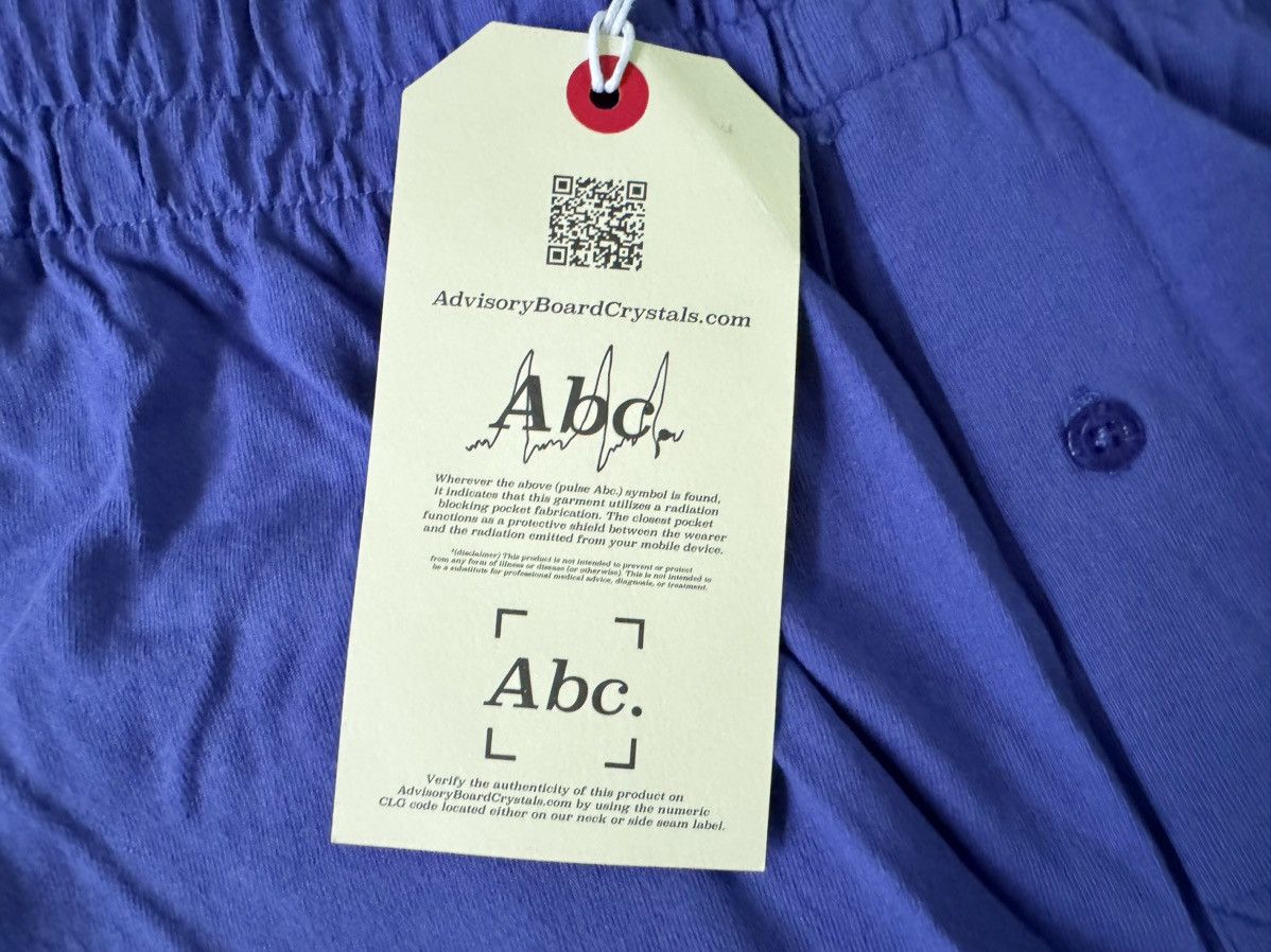 Advisory Board Crystals XL Blue ABC Pants 123 36 Extra Large Joggers Sweatpants Size US 36 / EU 52 - 8 Thumbnail