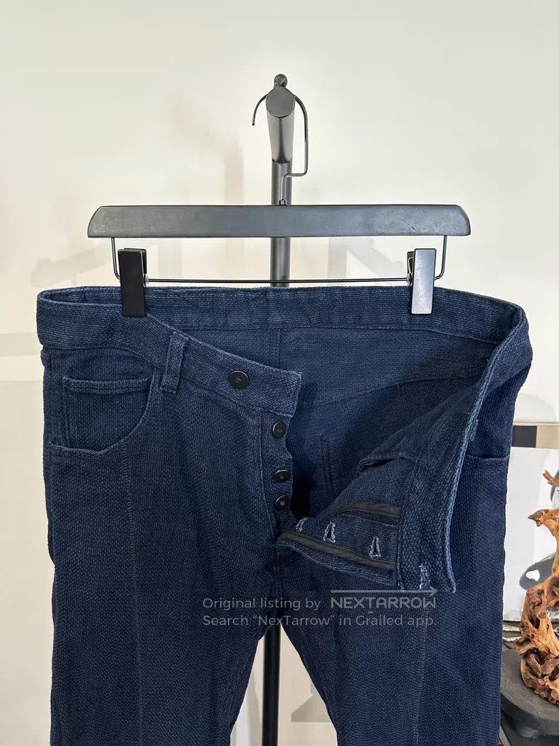 Boris Bidjan Saberi Boris Bidjan Saberi Size XL P1 cotton linen knife-cut denim Size US 38 / EU 54 - 5 Thumbnail