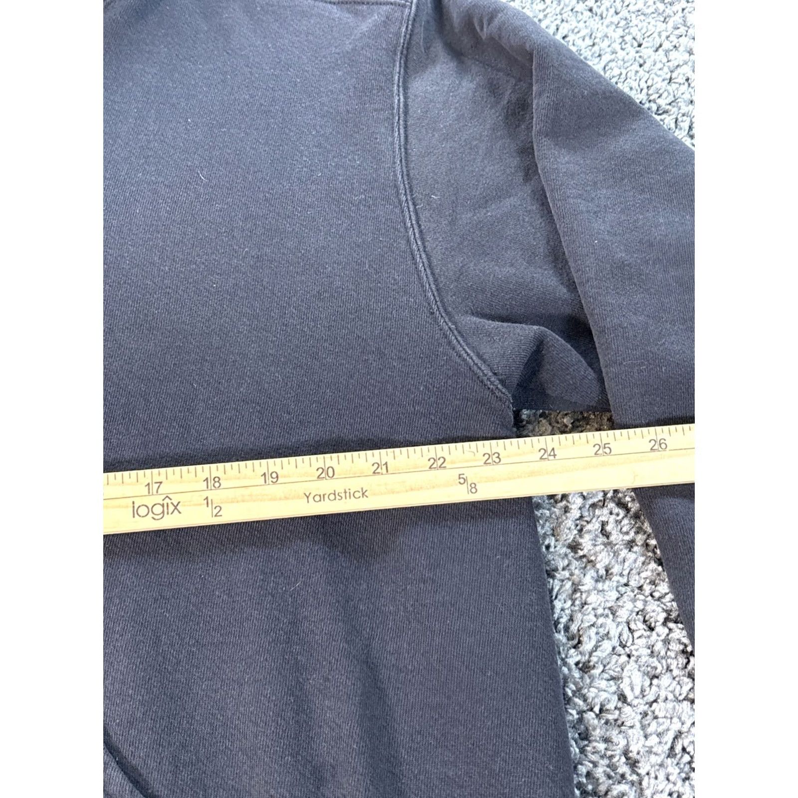 ESPIRIT Vintage Pro Spirit Full Zip Blank Hoodie Sweatshirt Mens L Black Distressed 90s Size US L / EU 52-54 / 3 - 3 Thumbnail
