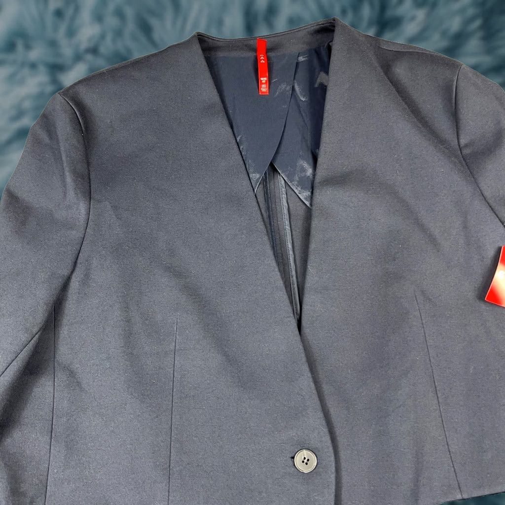 Spanx SPANX Women's The Perfect Oversized Blazer Blue Size 1X Size XL / US 12-14 / IT 48-50 - 1 Thumbnail
