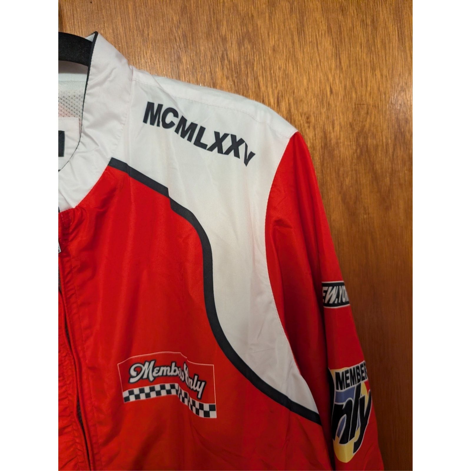 Members Only NEW MEMBERS ONLY Sport Men's Jacket Team Racing Windbreaker Size US L / EU 52-54 / 3 - 6 Thumbnail