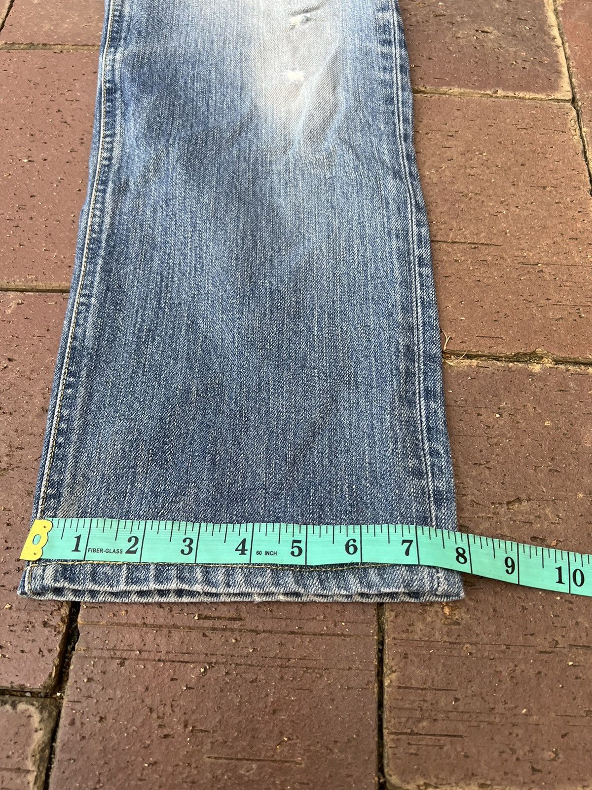 Japanese Brand × Lee VTG LEE RIDERS DISTRESSED JEANS VERY RARE Size US 31 - 15 Thumbnail
