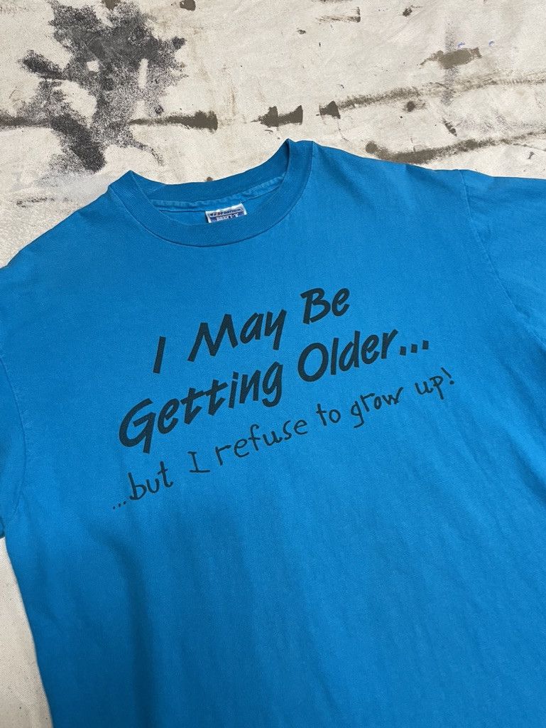 Vintage Vintage Old Age Single Stitch Hanes Beefy T- 1990s Size US XL / EU 56 / 4 - 2 Thumbnail