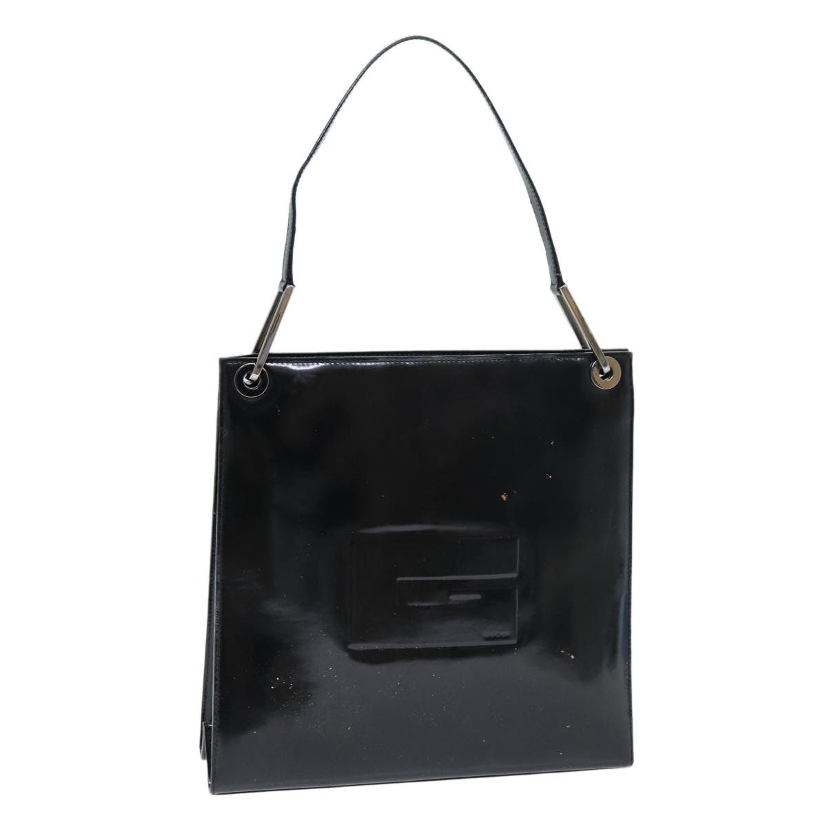 Gucci Shoulder Bag Patent Leather Black 001 1013 001 1013, Women's