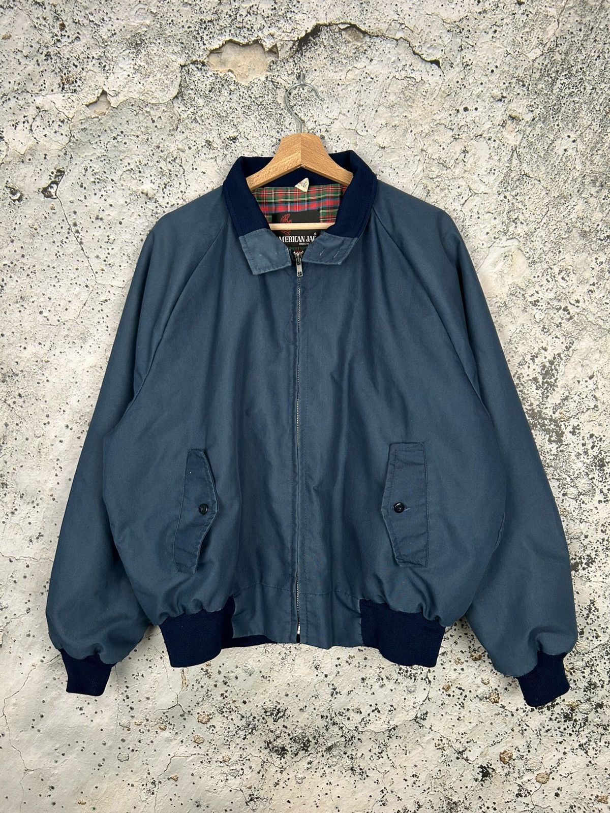 Other Vintage Navy Bomber Jacket Made in USA Military Archive 90s Size US XXL / EU 58 / 5 - 1 Thumbnail