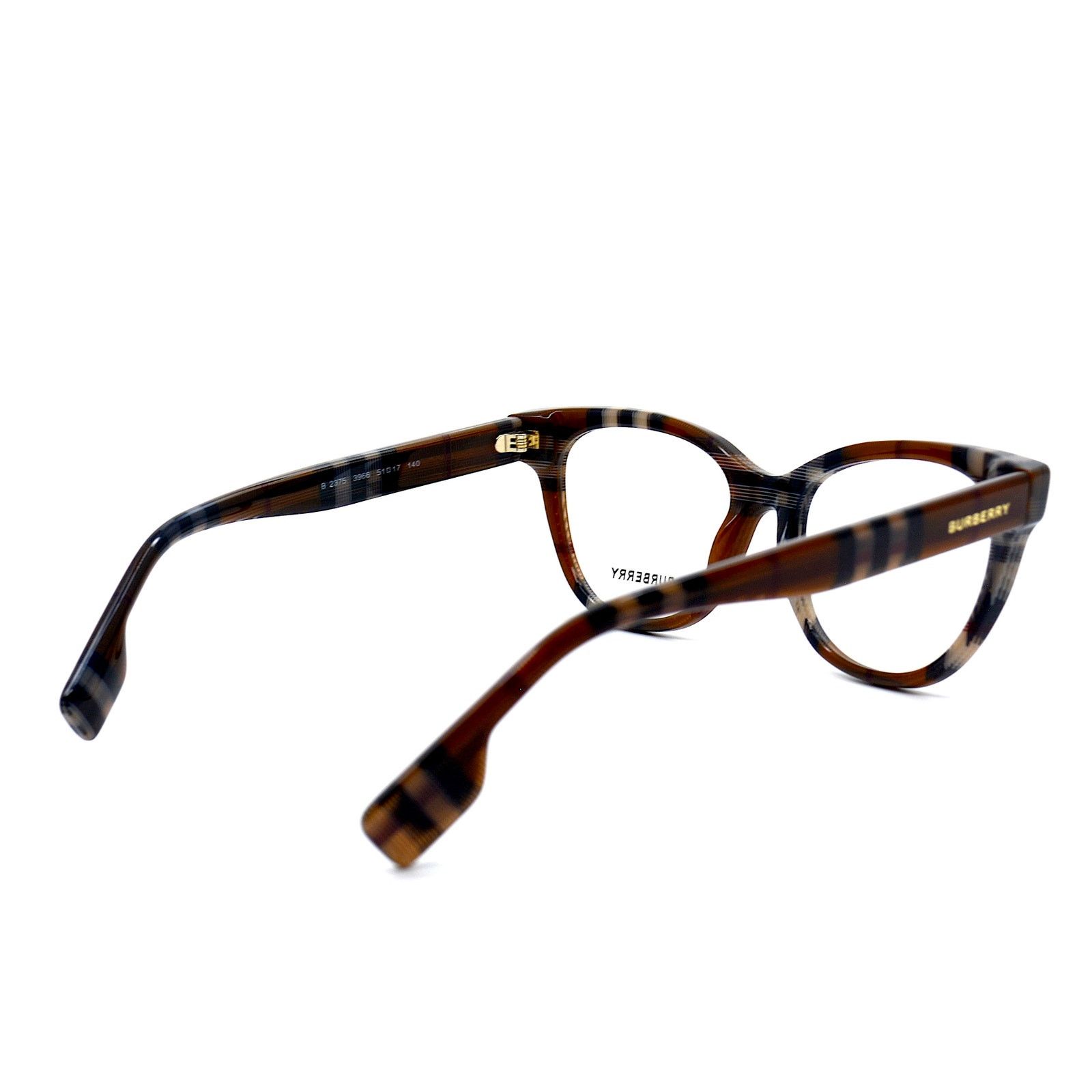 Burberry NEW BURBERRY BE2375 3966 CHECK BROWN EYEGLASSES FRAME Size ONE SIZE - 7 Thumbnail