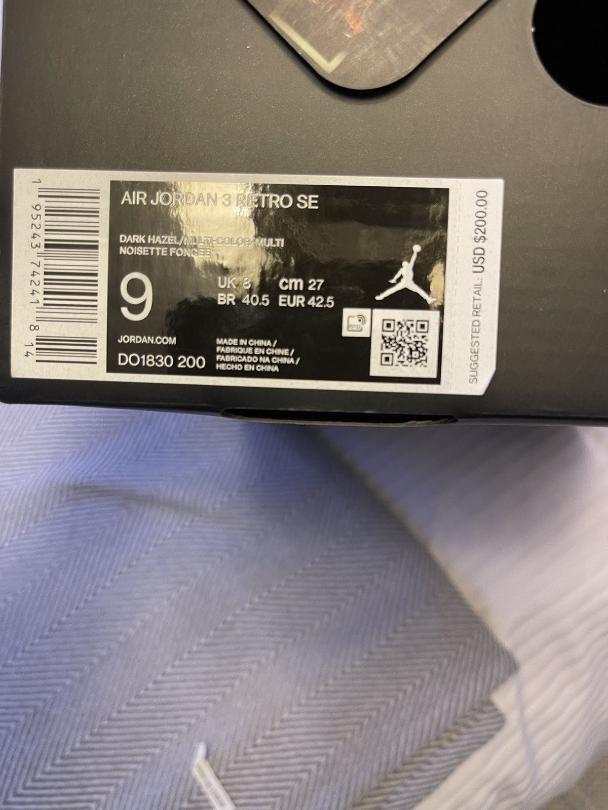 Jordan Brand JORDAN 3 PATCHWORK Size US 9 / EU 42 - 10 Thumbnail