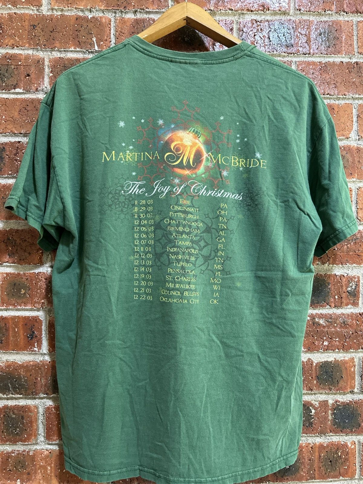 Band Tees Vintage Martina Mcbride Faded Tee Size US L / EU 52-54 / 3 - 4 Thumbnail