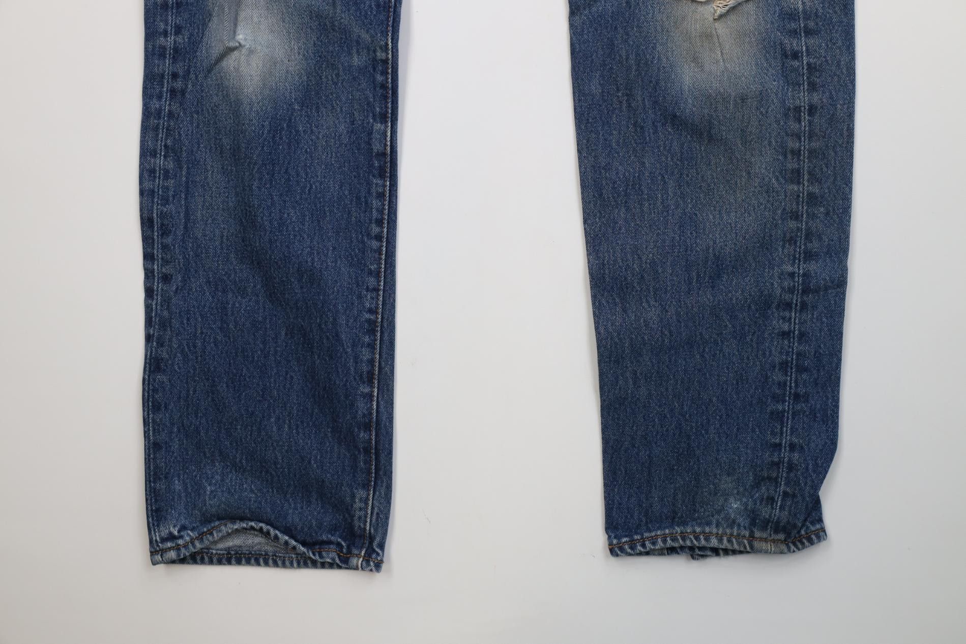 Levi's Vintage Y2K Levis 501xx Button Fly Original Fit Jeans Blue Size US 33 - 4 Thumbnail