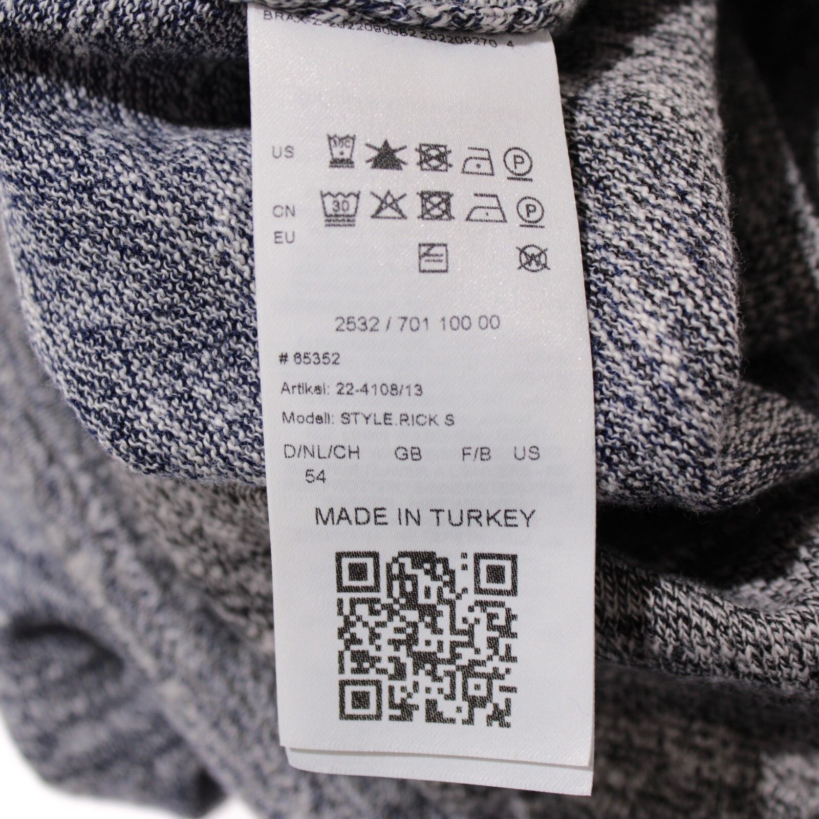 BRAX BRAX Sweater Size US XL in Blue Size US XL / EU 56 / 4 - 9 Thumbnail