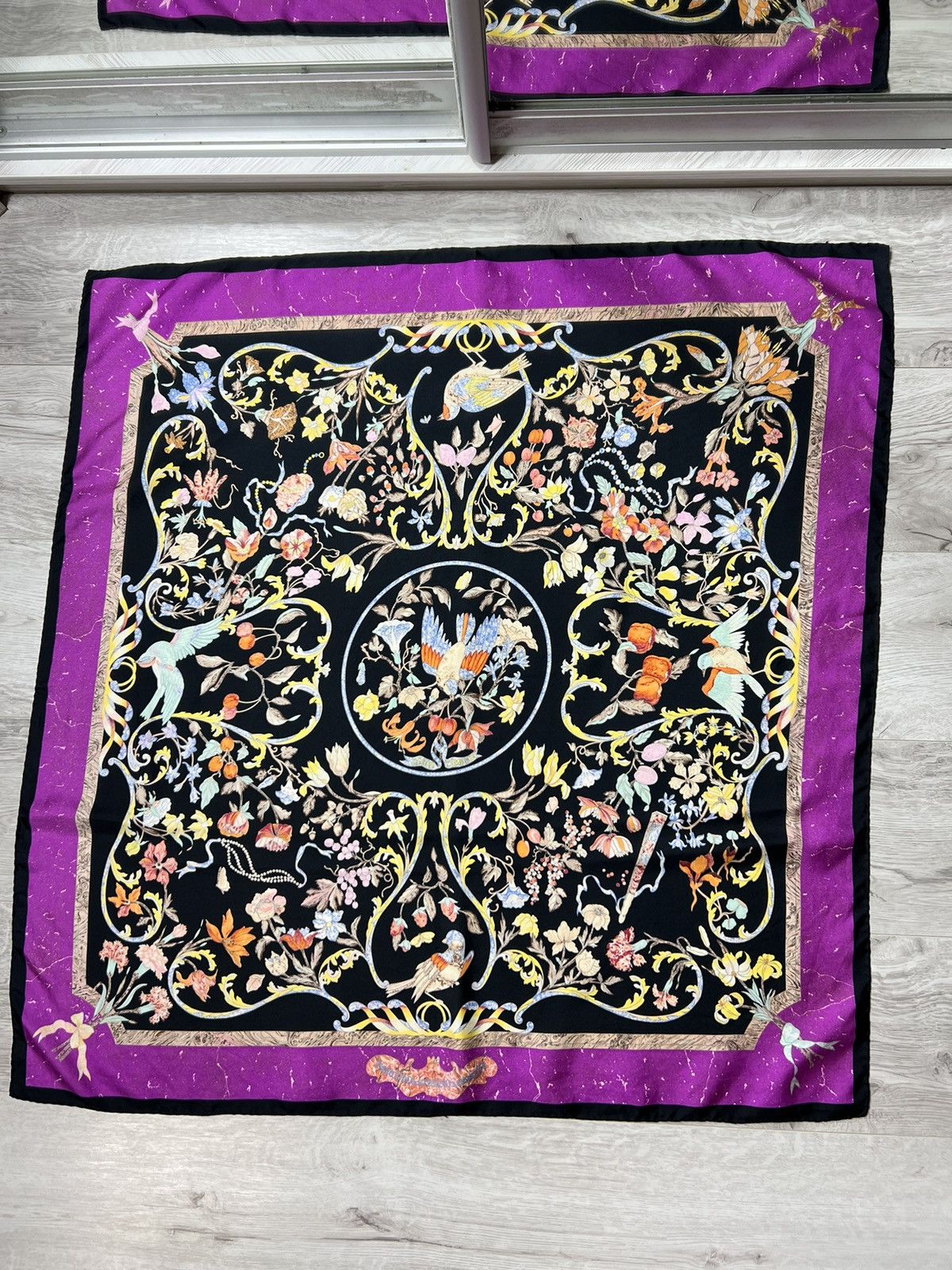 Hermes HERMES Carre Pierres d'Orient et d'Occident Silk Scarf Size ONE SIZE - 12 Thumbnail