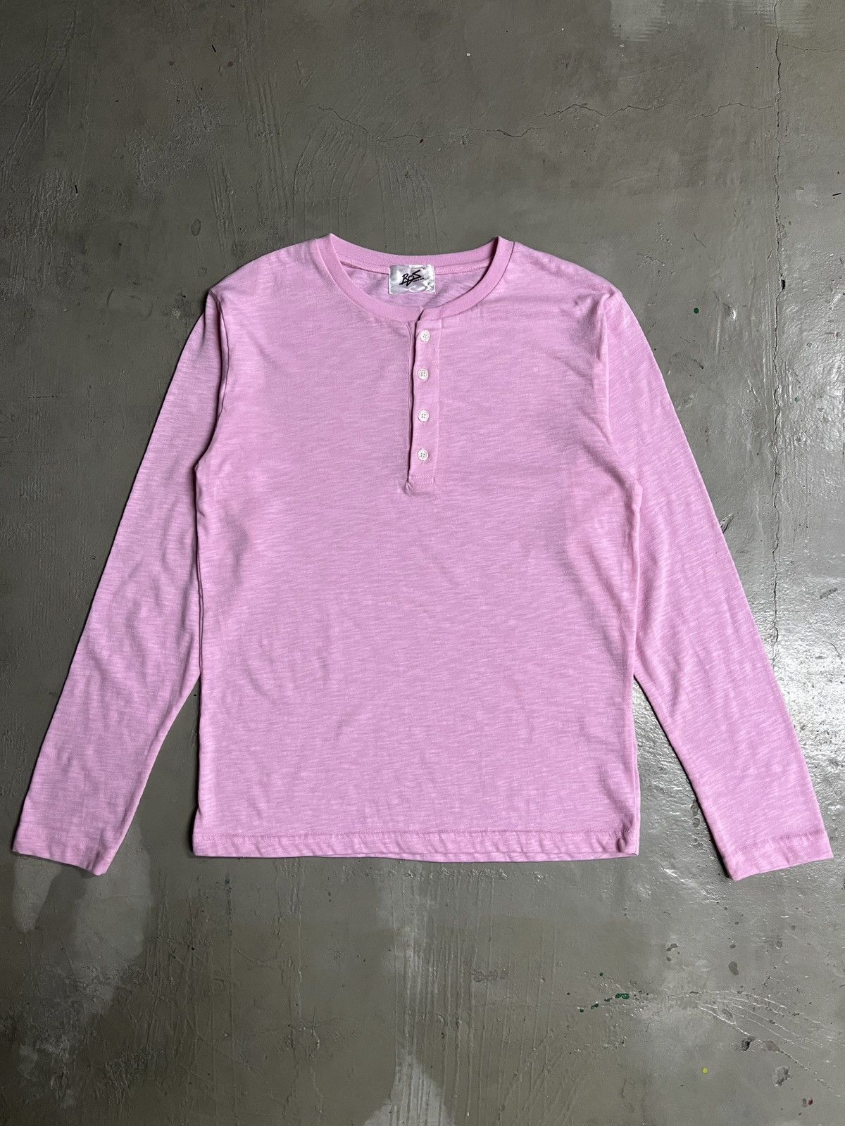 Greg Lauren BDS Japan Inspired by RRL GREG LAUREN CDG Slub LS Henley Size US M / EU 48-50 / 2 - 3 Thumbnail