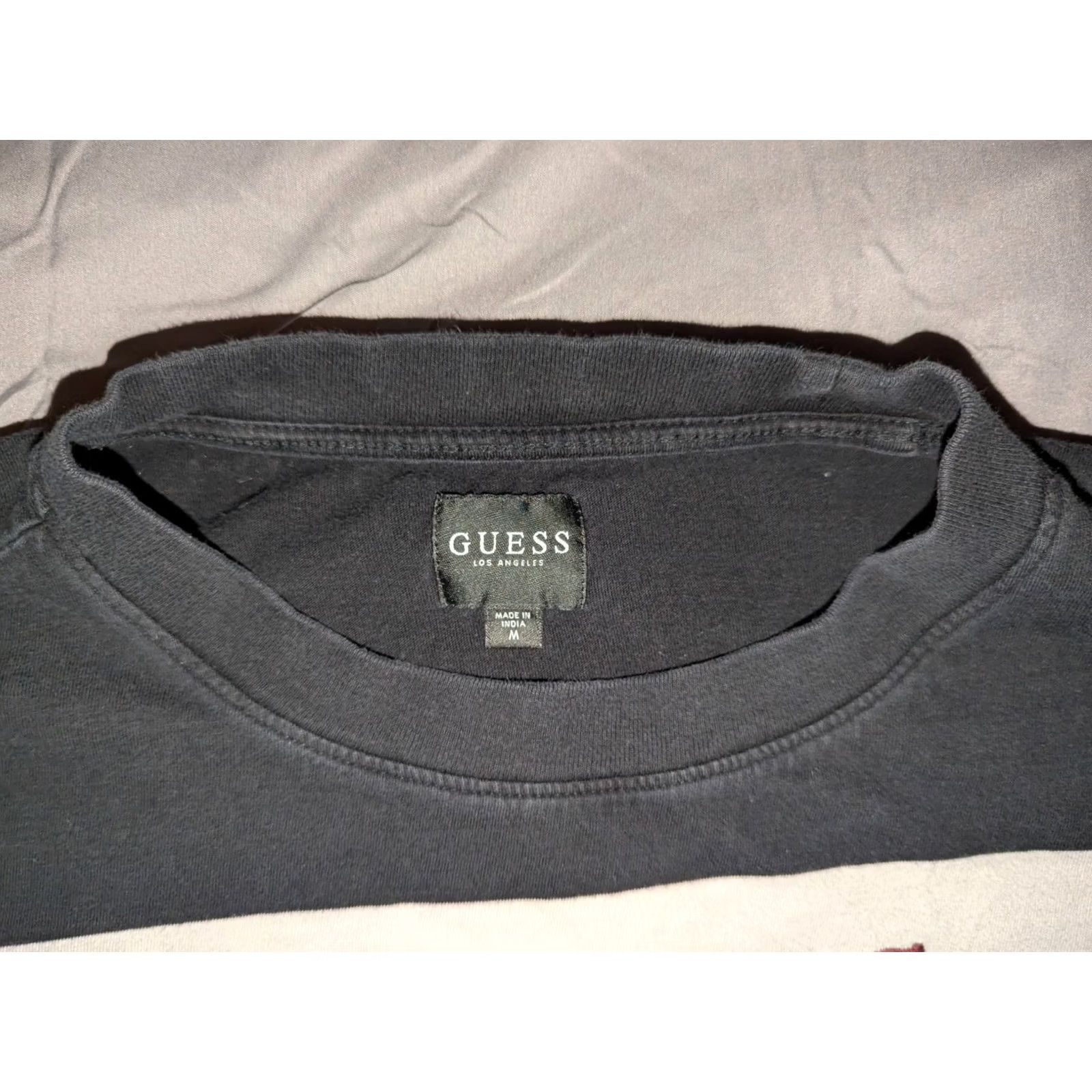 Guess VINTAGE Guess Shirt Mens M Striped White Black Embroidered 90s Shirt Mens M White Black Embroidered 90s Size US M / EU 48-50 / 2 - 2 Thumbnail
