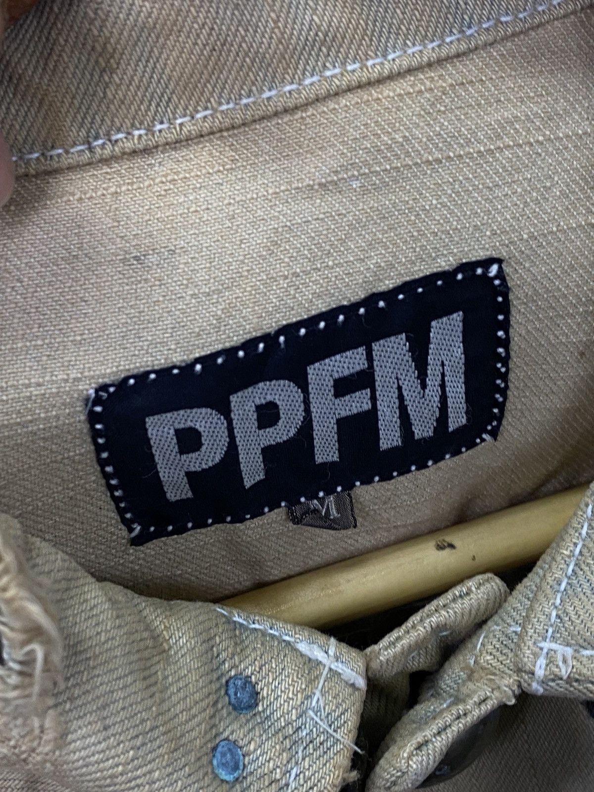 PPFM × Vintage Vintage PPFM Distress denim jacket Size US M / EU 48-50 / 2 - 15 Thumbnail
