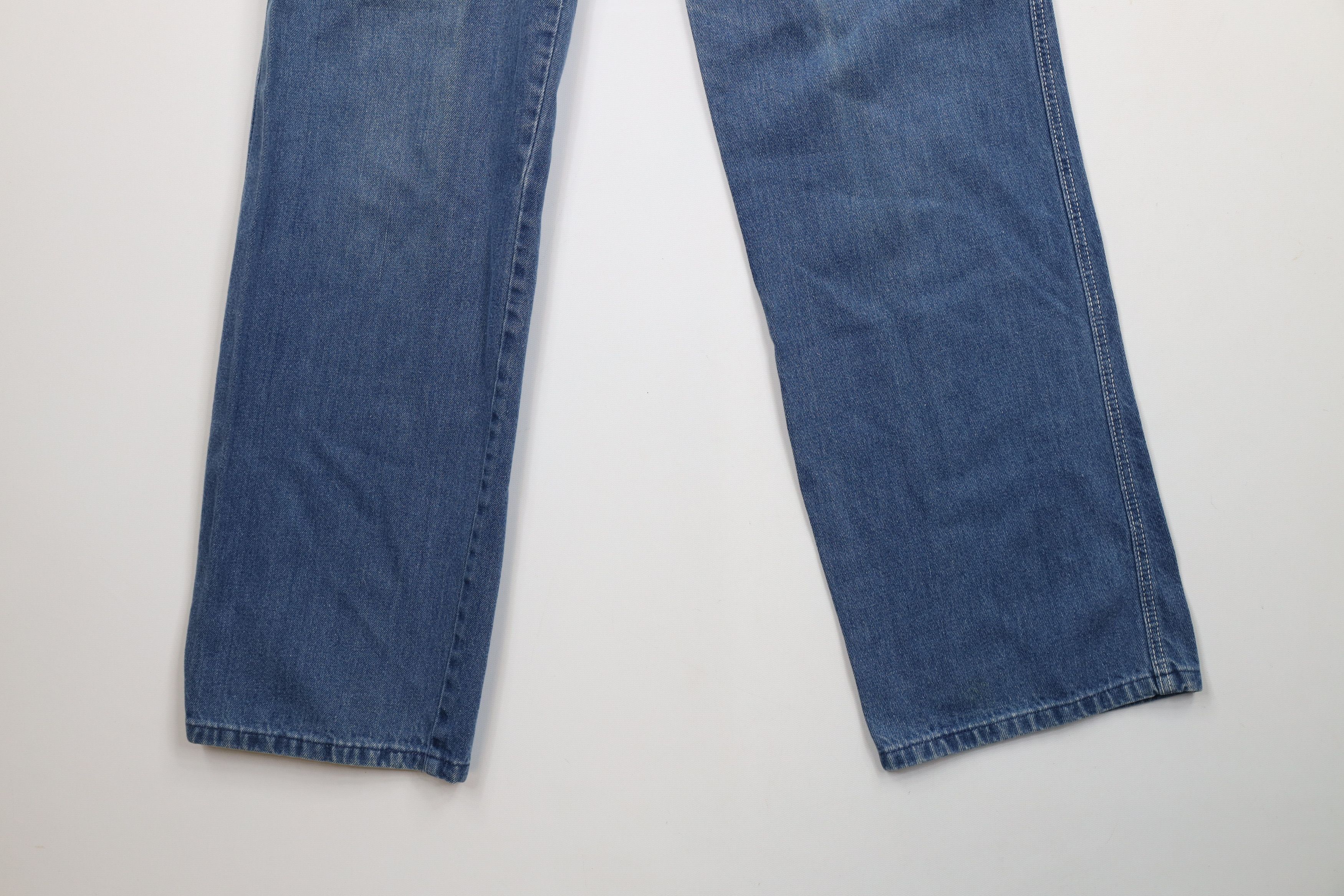 Vintage Vintage 70s Streetwear Relaxed Fit Straight Leg Denim Jeans Size 28" / US 6 / IT 42 - 4 Thumbnail