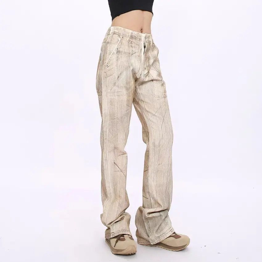 Designer × Japanese Brand Vintage Hip Hop Streetwear Loose Casual Jeans Size US 33 - 3 Thumbnail