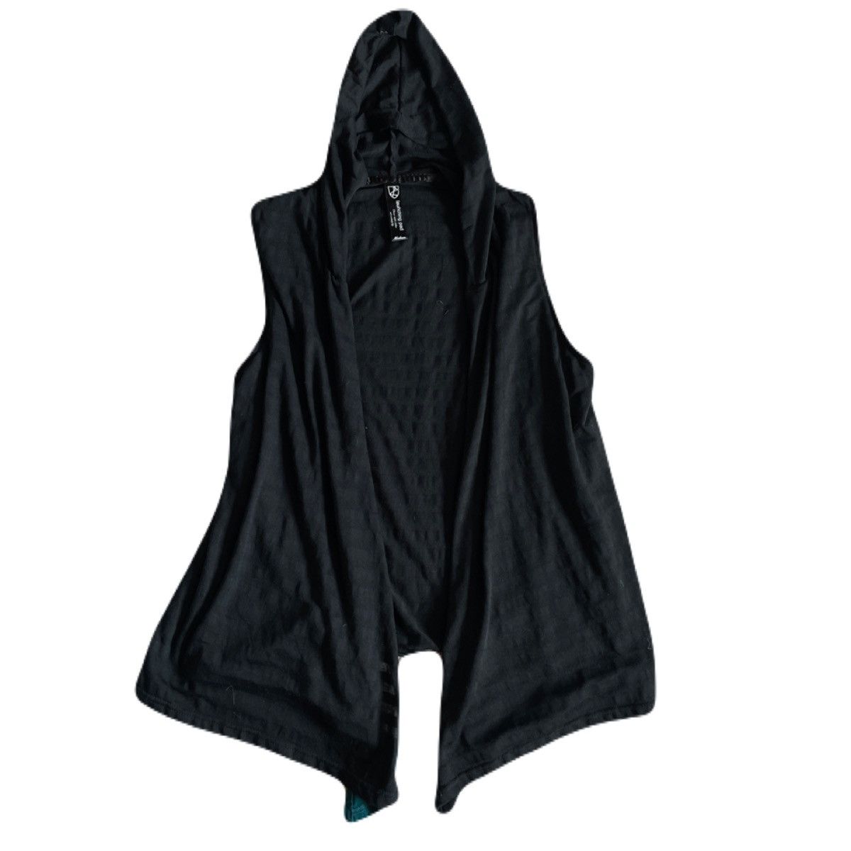 If Six Was Nine 2000s Japanese archive Layered Sleeve Less Hood Cardigan Y2K Size US S / EU 44-46 / 1 - 4 Thumbnail