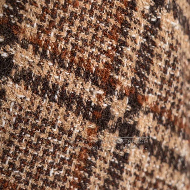 Junya Watanabe Junya Watanabe Brown checkered tweed dress Size M / US 6-8 / IT 42-44 - 7 Thumbnail