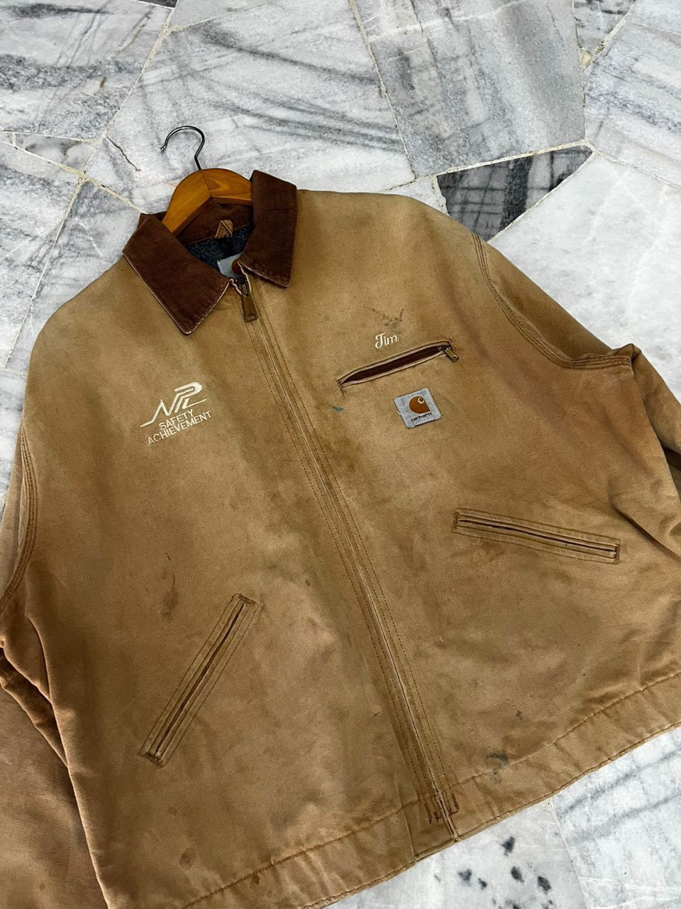 Carhartt × Carhartt Wip Vintage Carhartt Detroit Flannel Core Jacket Sun Faded Size US XL / EU 56 / 4 - 3 Thumbnail