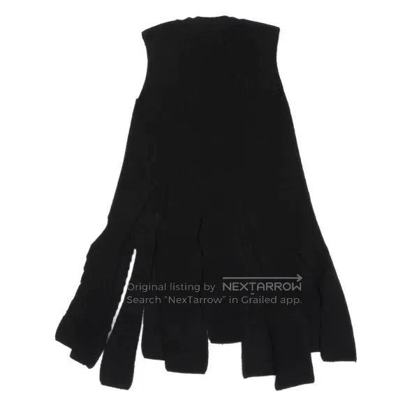 Comme des Garcons Comme Des Garcons Black Retro Torn Knit Top Size XS / US 0-2 / IT 36-38 - 3 Thumbnail