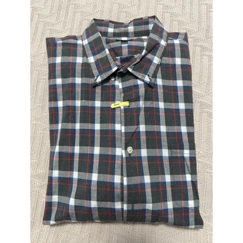 J.Crew J. Crew gray plaid heathered cotton button down size XXL Size US XXL / EU 58 / 5 - 1 Thumbnail