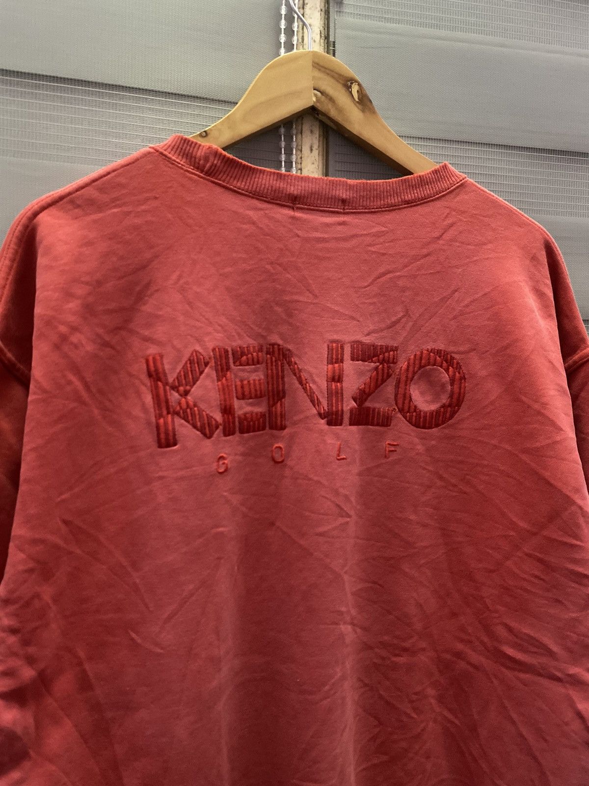 Japanese Brand Vintage Distressed Kenzo Golf Sweatshirt Size US XL / EU 56 / 4 - 2 Thumbnail