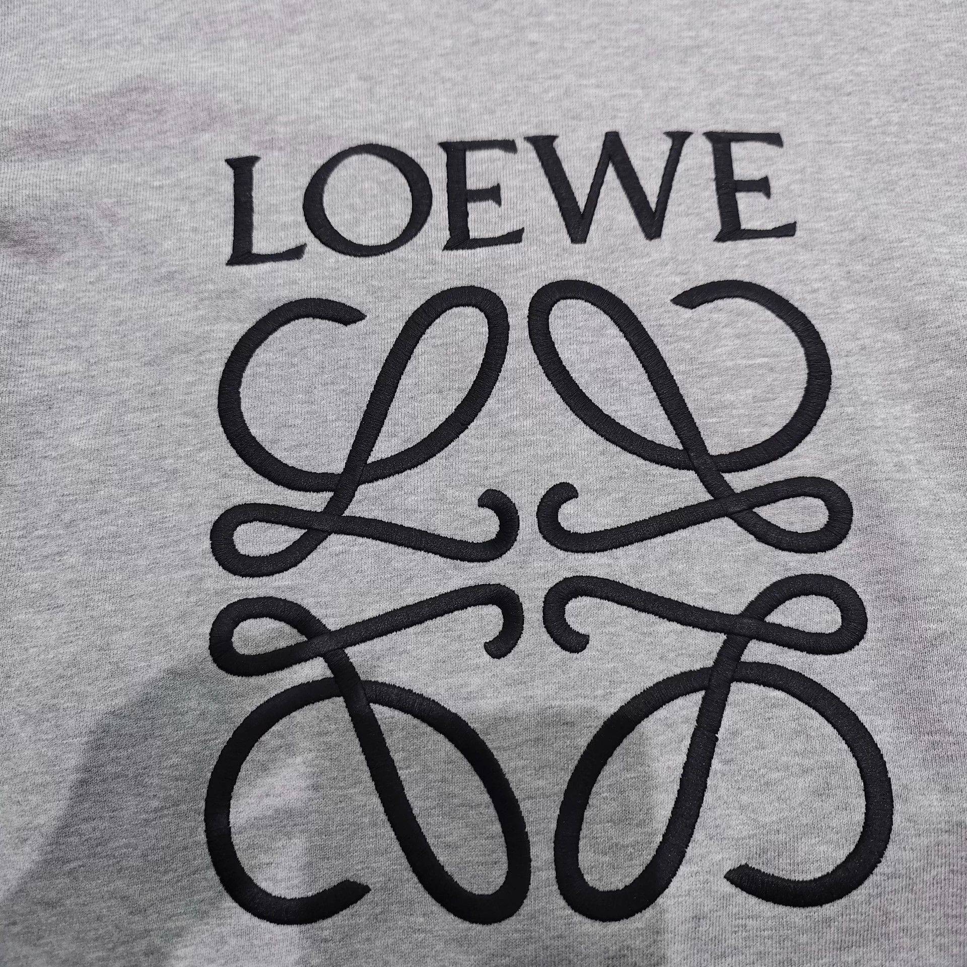 Loewe LOEWE Embroidered Oversized Hoodie XS 99 New Size XS / US 0-2 / IT 36-38 - 4 Thumbnail
