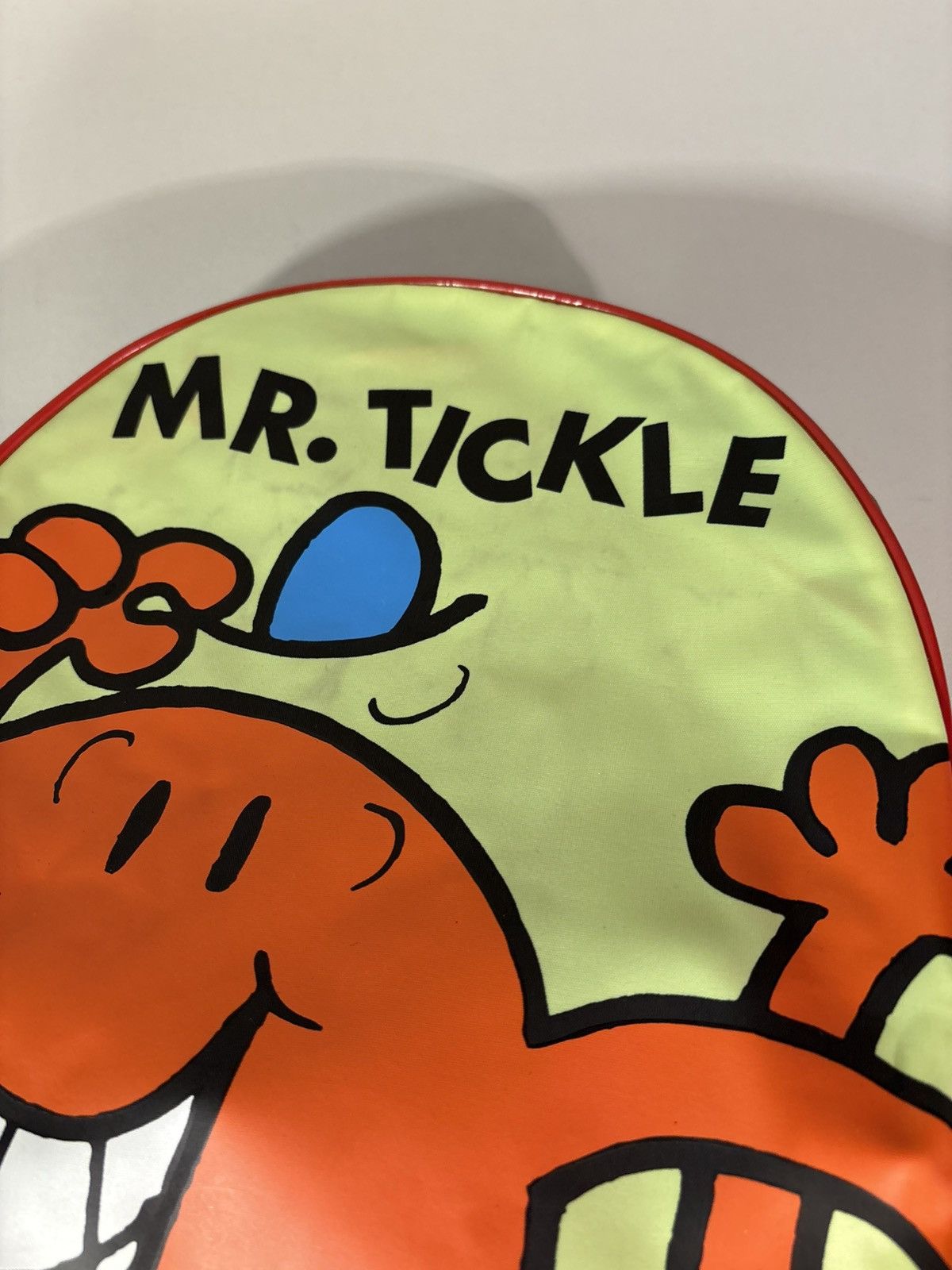 Vintage Vintage 90s Mr. Men Mr. Tickle Kidz Biz Youth Backpack Size ONE SIZE - 17 Thumbnail