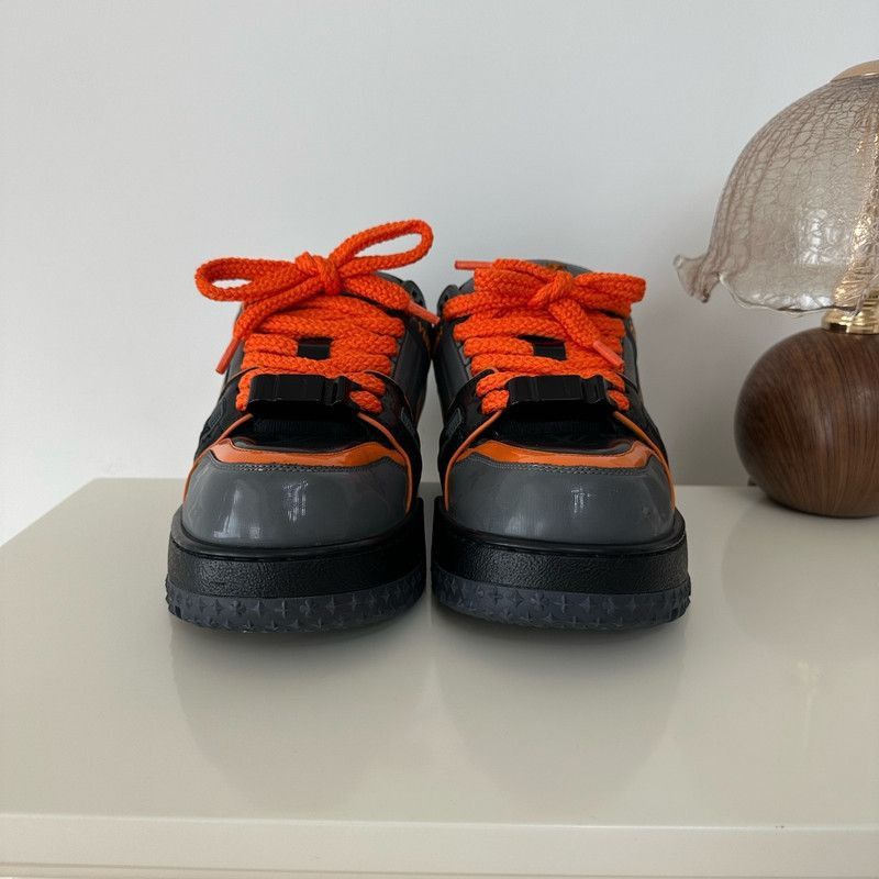 Louis Vuitton Louis Vuitton Trainer Maxi Low-Top Sneakers -2508 Size US 8 / EU 41 - 2 Thumbnail